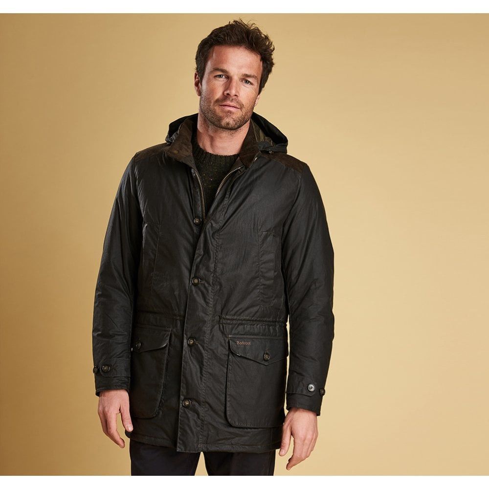 Barbour Barbour Crieff Wax Hooded Jacket Size S Black Made A Rewax Size US S / EU 44-46 / 1 - 3 Thumbnail