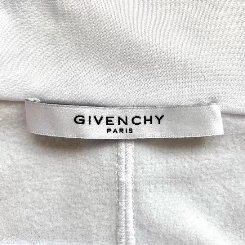 Givenchy Givenchy White Side Logo Cotton Stand Collar Zip Front Bas Size XS / US 0-2 / IT 36-38 - 6 Thumbnail