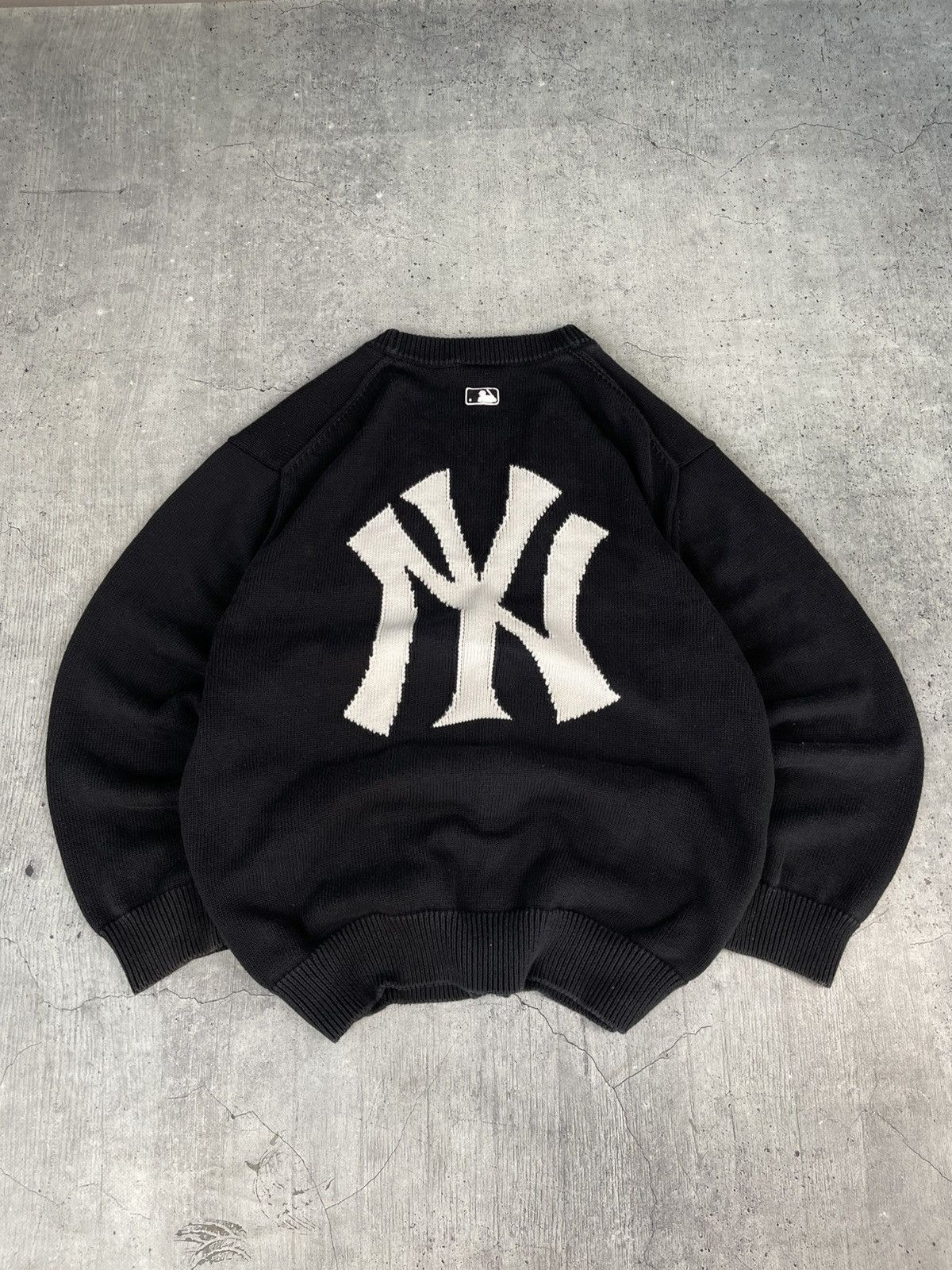 Vintage MLB New York Yankees Y2K Cardigan Sweater