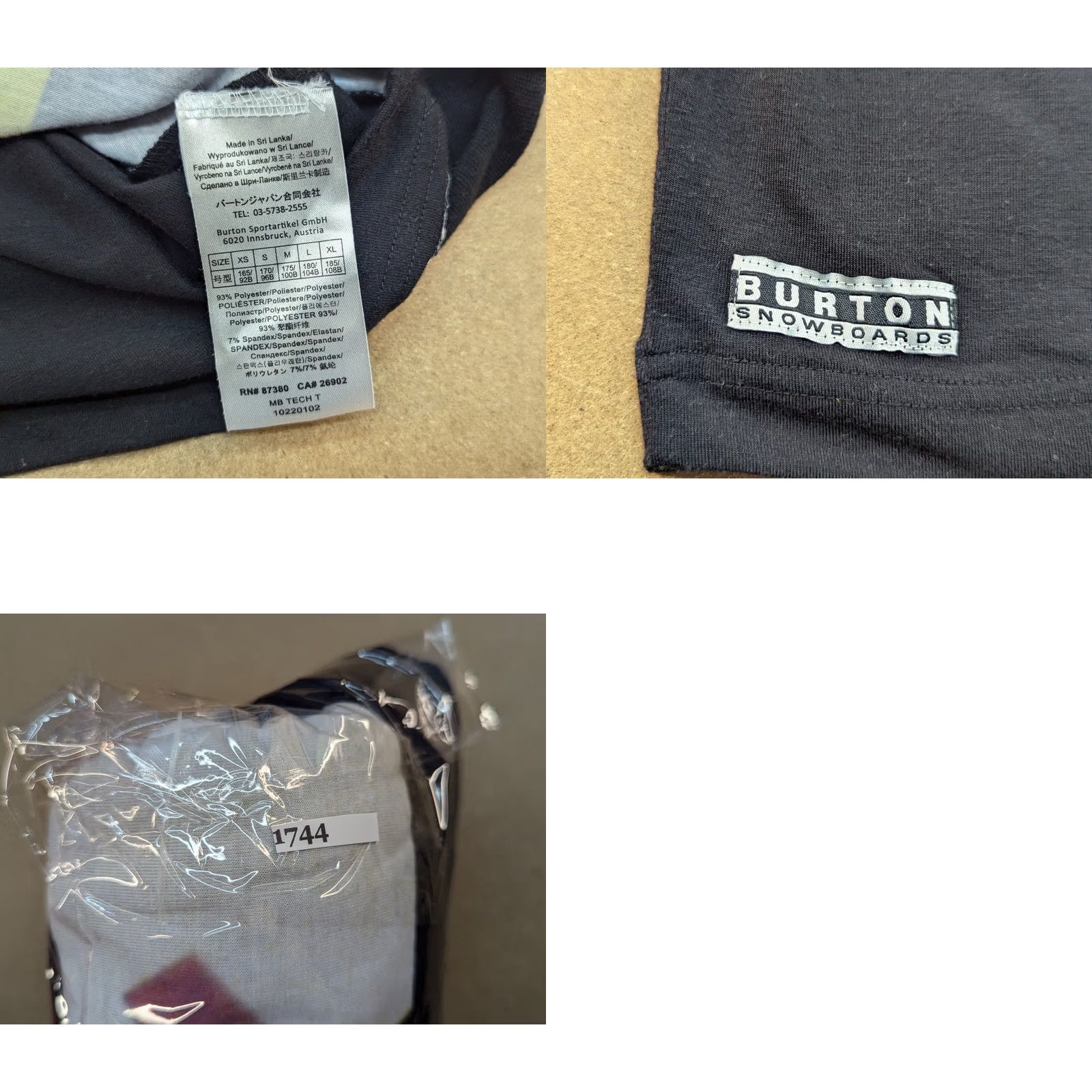 Burton Burton Trevor Graves Shirt Mens Size S Long Sleeve Dry Ride Big Print Snowboard Black Moisture Wicking Cotton? Size US S / EU 44-46 / 1 - 9 Thumbnail