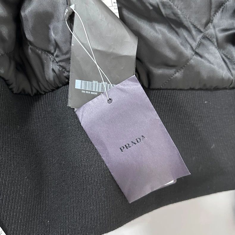 Prada Prada Black short zipper cotton jacket 2504-Nextarrow Size XS / US 0-2 / IT 36-38 - 5 Thumbnail