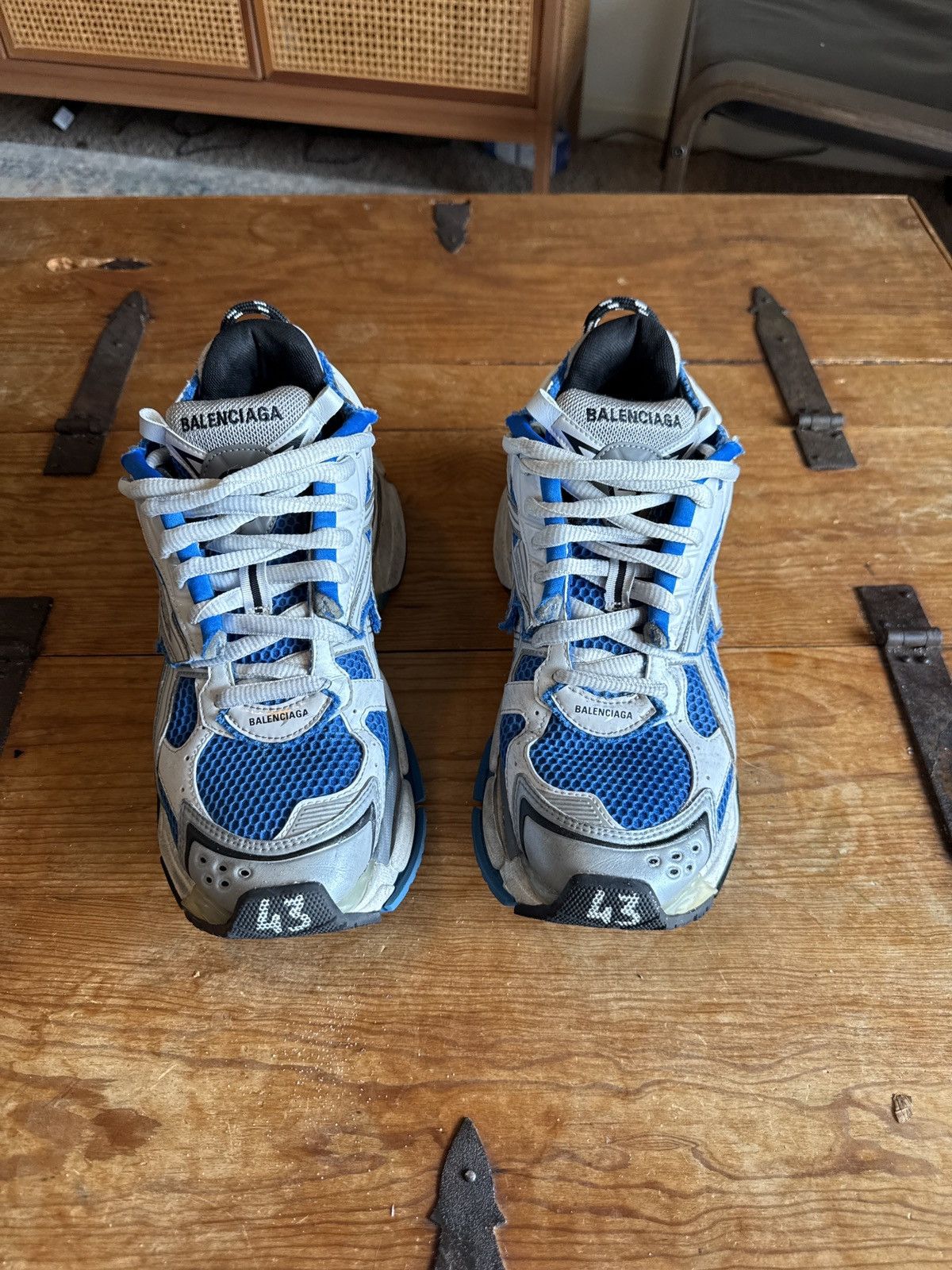 Balenciaga Balenciaga runner paneled sneakers Size US 10 / EU 43 - 3 Thumbnail