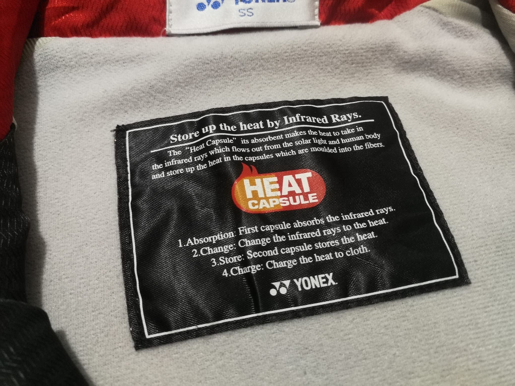 Japanese Brand YONEX heat CAPSULE track top S 1787 Size US S / EU 44-46 / 1 - 5 Thumbnail