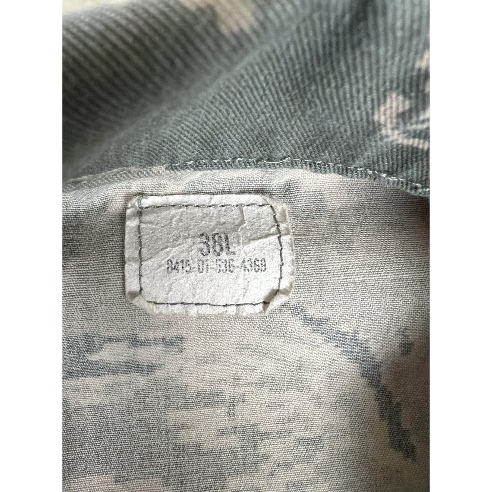 Vintage US Air Force Coat Mens 38 Long Camo ABU Tiger Stripe Utility Battle Uniform Size US XXS / EU 40 - 4 Thumbnail