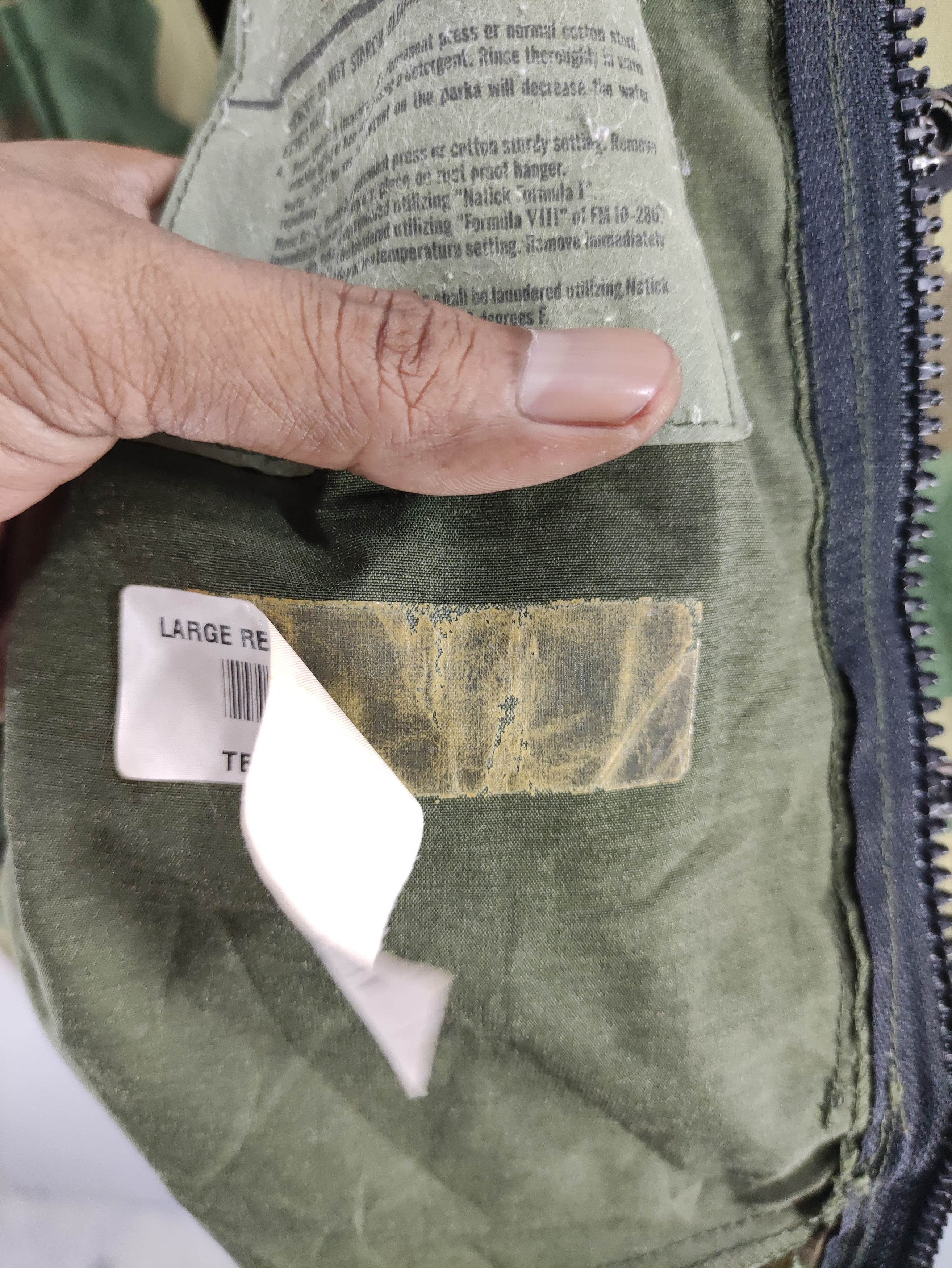 Vintage Vintage 90s Us Army Parka Woodland Camo Size US XL / EU 56 / 4 - 10 Thumbnail