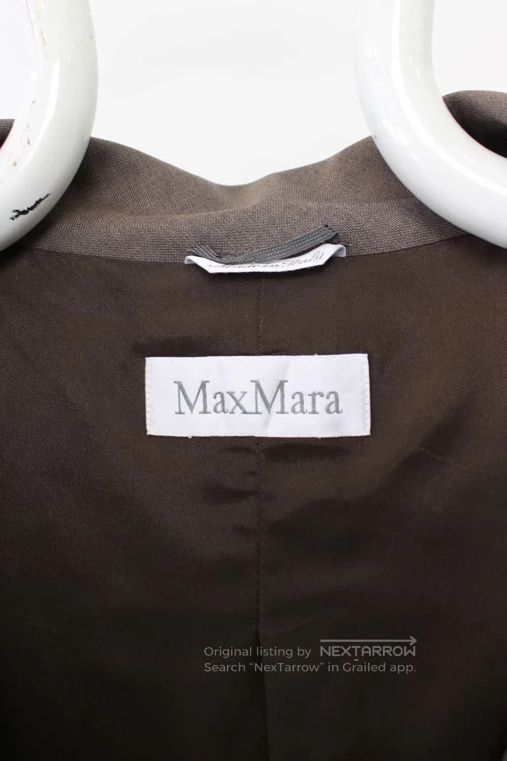 Max Mara Max Mara Vintage Strapped Jacket. Size M / US 6-8 / IT 42-44 - 7 Thumbnail