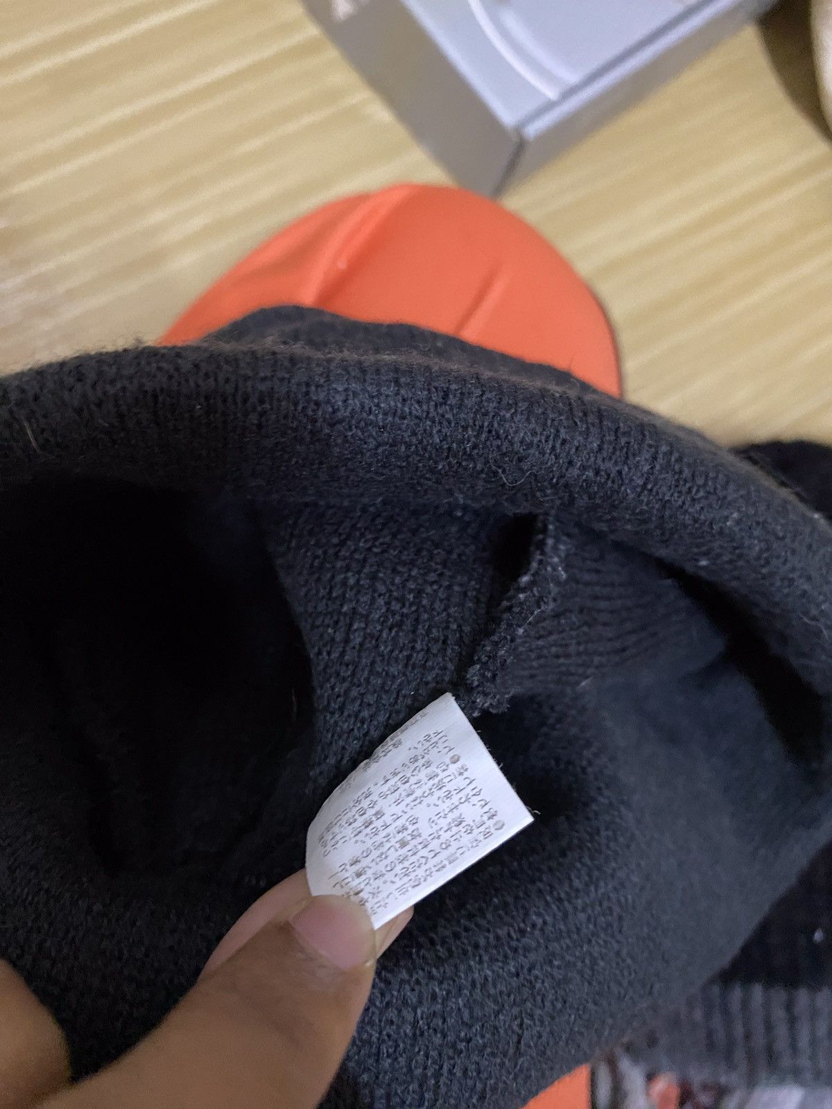 Japanese Brand × Vintage Daily Russet Spellout Book Mark Beanie Hat Size ONE SIZE - 8 Thumbnail