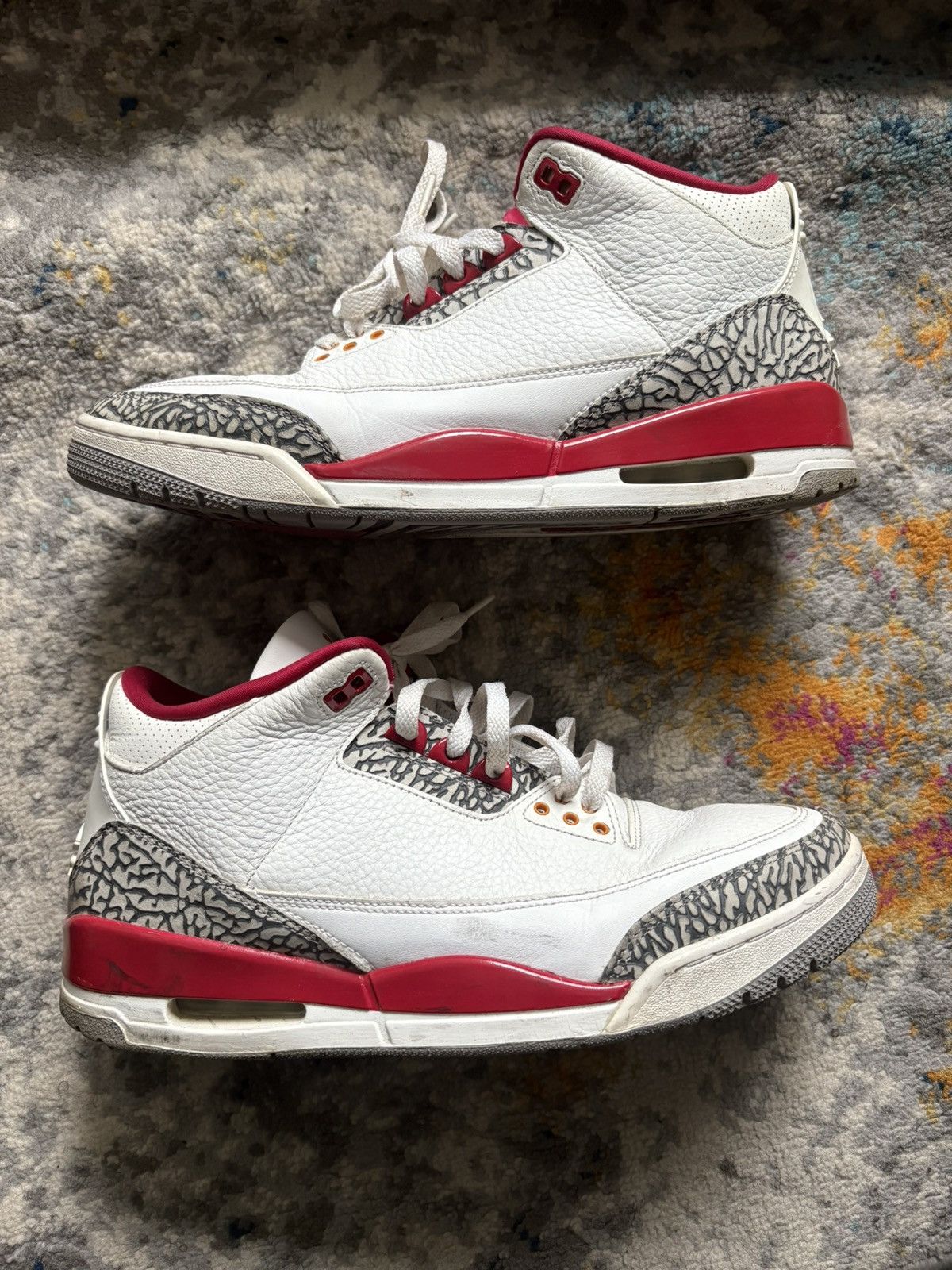 Air Jordan Retro 3 Cardinal size 12