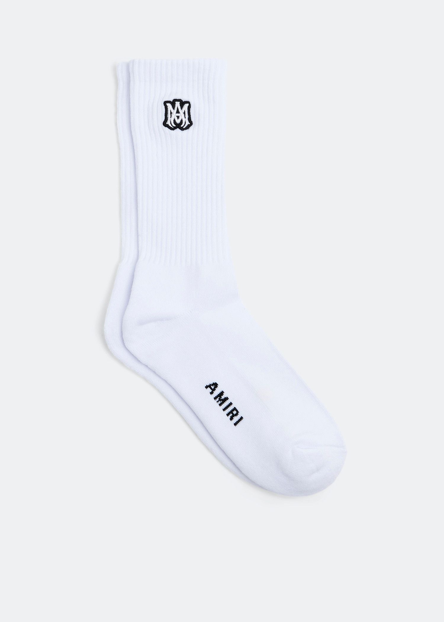 Amiri o1gr1nt0525 Size: 45-46 / MA Embroidery Patch Socks Size ONE SIZE - 1 Thumbnail