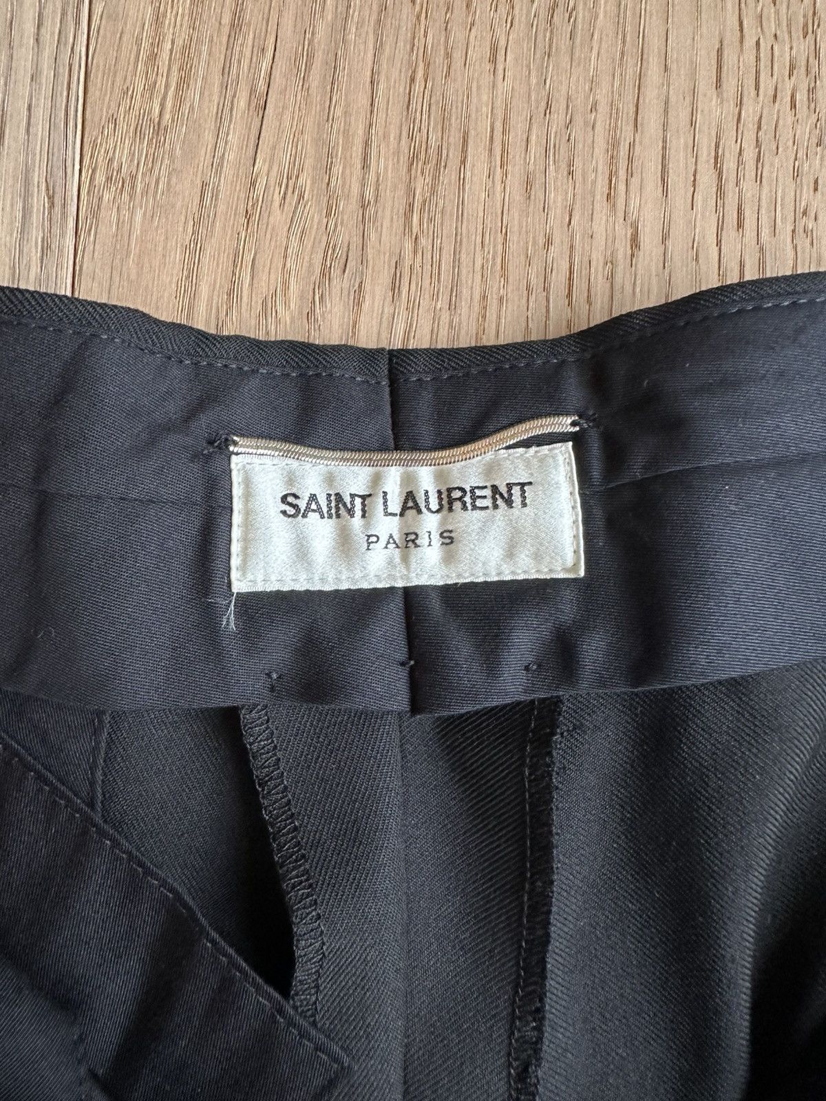 Saint Laurent Paris Saint Laurent tuxedo suit pant Size 50R - 5 Thumbnail