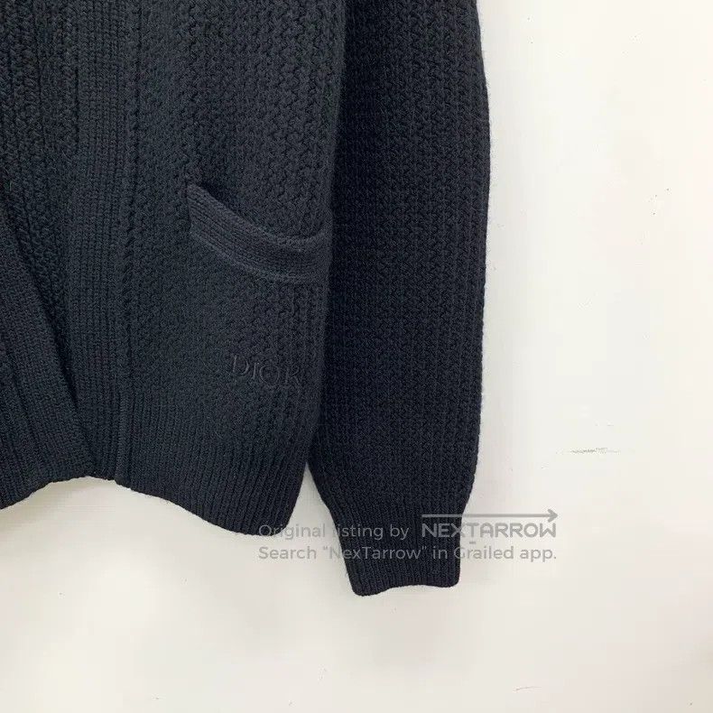 Dior Dior Black logo letter embroidery bee chain wool long-slee Size US M / EU 48-50 / 2 - 4 Thumbnail