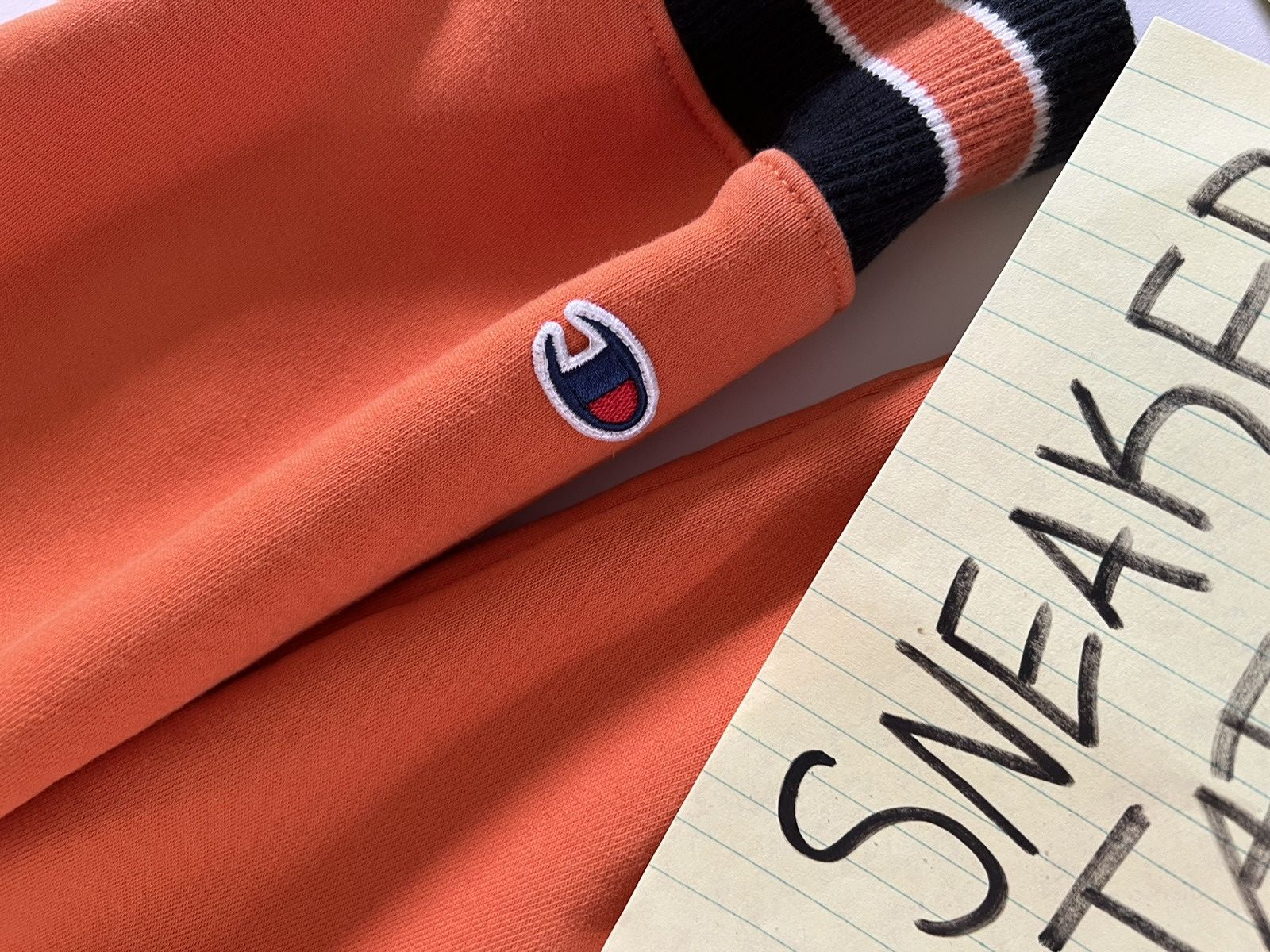 Champion × Supreme RARE Supreme x Champion Hoodie Sweatshirt Orange Size Large Size US L / EU 52-54 / 3 - 2 Thumbnail