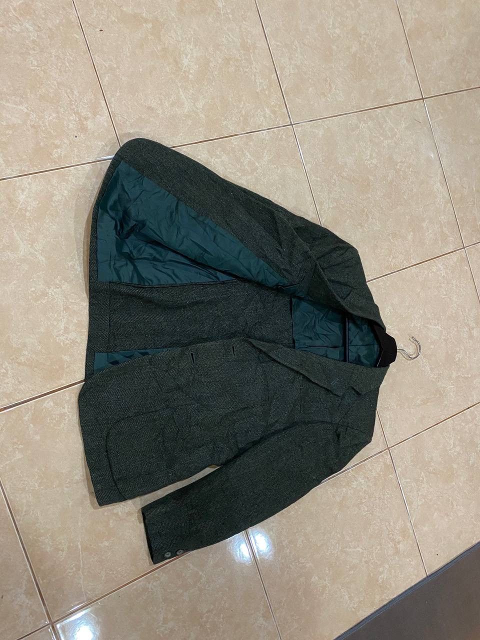 Other Vintage 60s Vaklon Herringbone Wool Coat Size US S / EU 44-46 / 1 - 10 Thumbnail