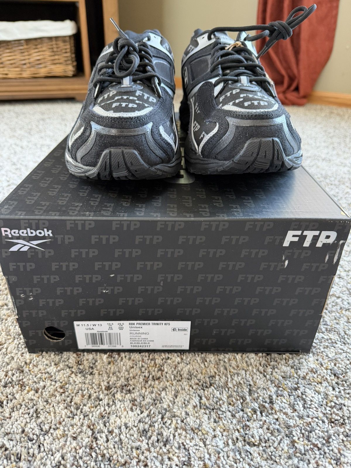 Fuck The Population FTP REEBOK RBK PREMIER TRINITY KFS Size US 11.5 / EU 44-45 - 15 Thumbnail