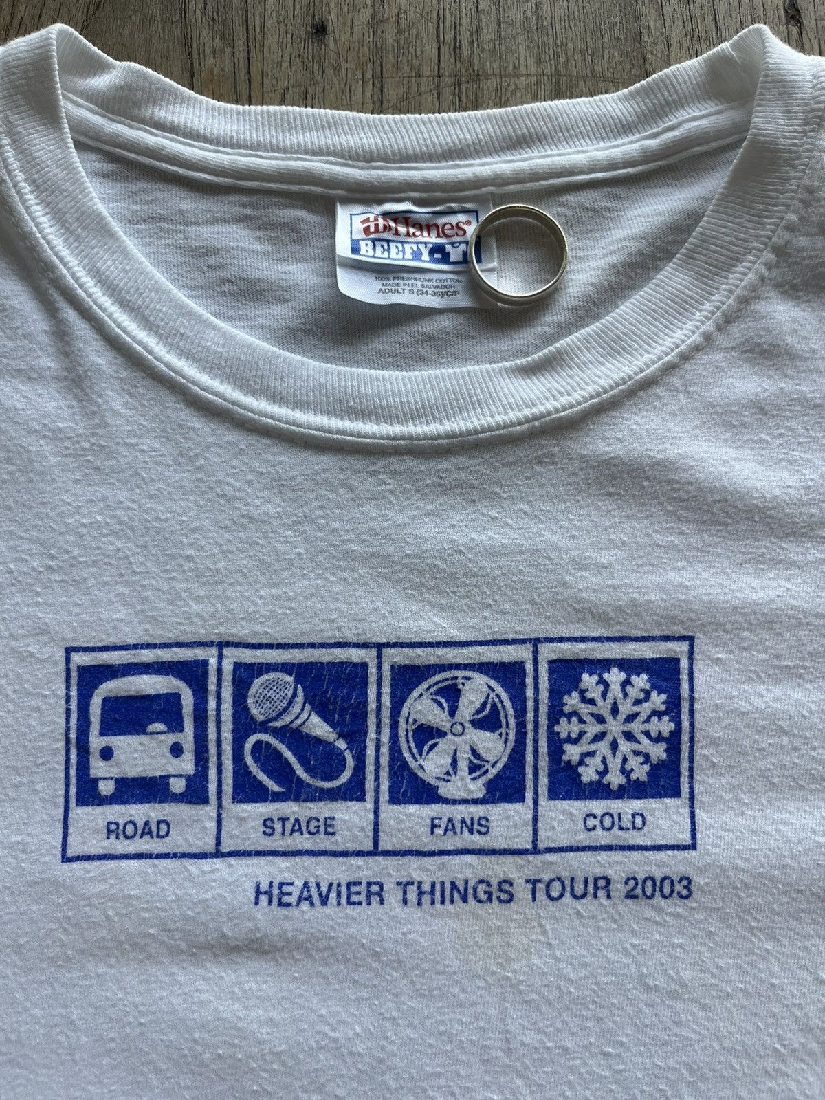 Band Tees × John Mayer × Vintage Vintage JOHN MAYER Heavier Things Tour 2003’s shirt Size US S / EU 44-46 / 1 - 6 Thumbnail