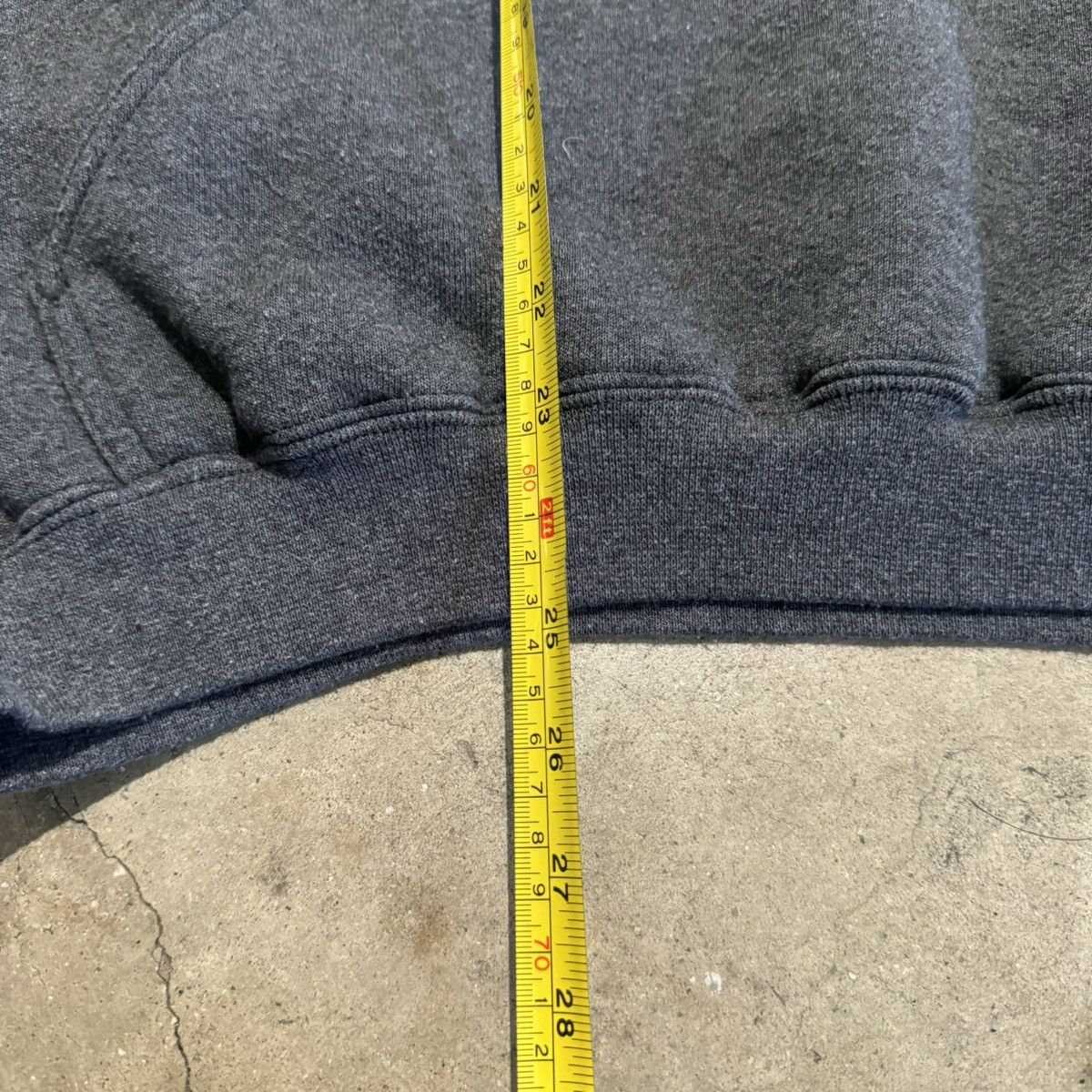 Other VINTAGE GREY BLANK DISCUS ATHLETIC HOODIE! Size US L / EU 52-54 / 3 - 10 Thumbnail