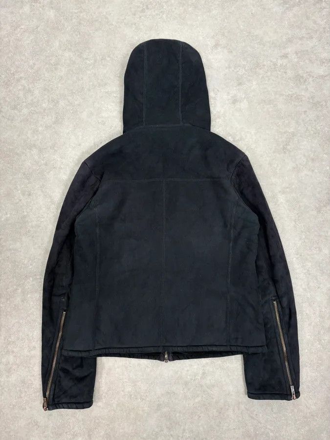 Emporio Armani FW2008 Emporio Armani Navy Shearling Jacket Size US S / EU 44-46 / 1 - 6 Thumbnail