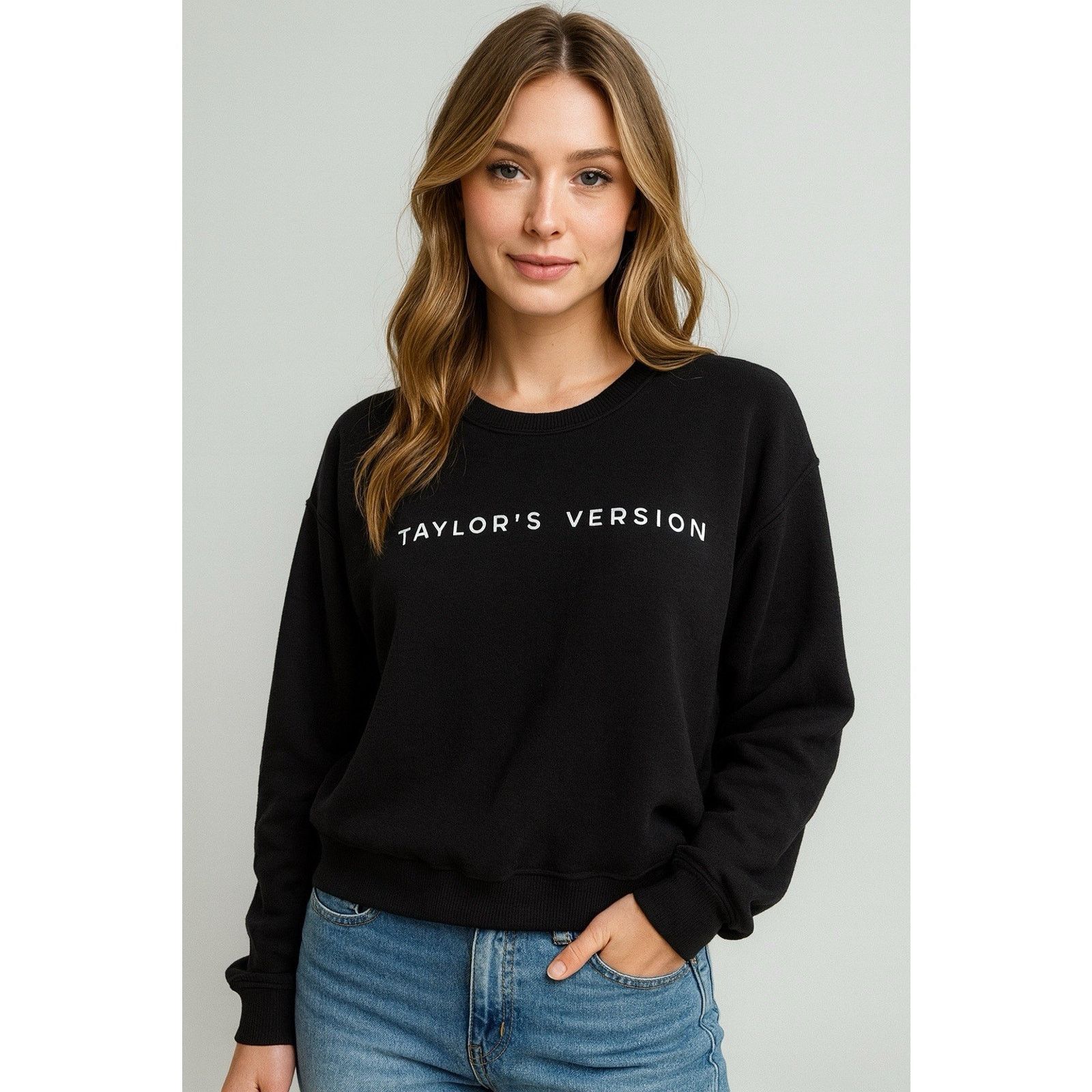 Other Taylor Swift Taylors Version Black Sweatshirt Official Merch Size M / US 6-8 / IT 42-44 - 1 Thumbnail
