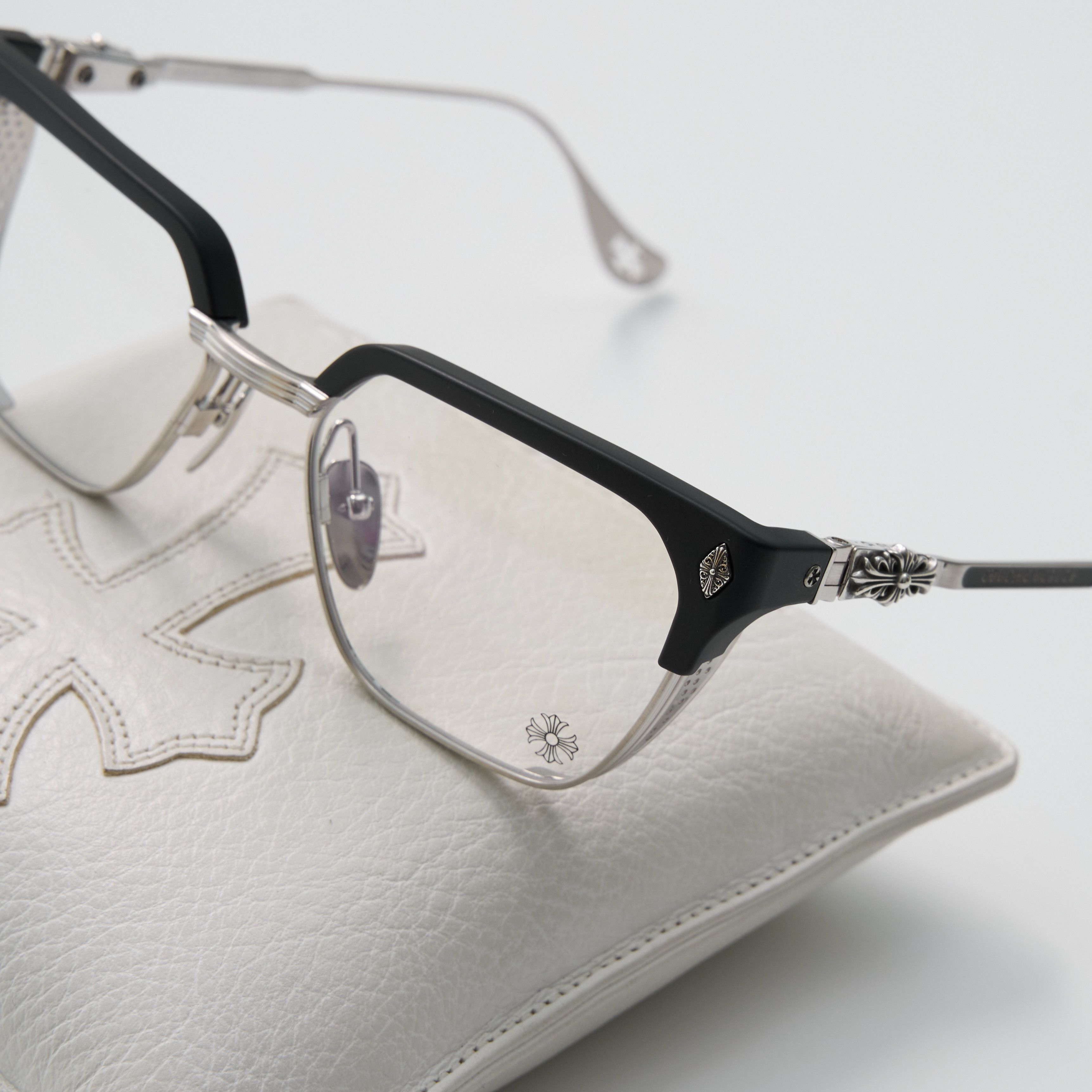 Chrome Hearts CHROME HEARTS LGMA Matte Black/Brushed Silver Size ONE SIZE - 4 Thumbnail