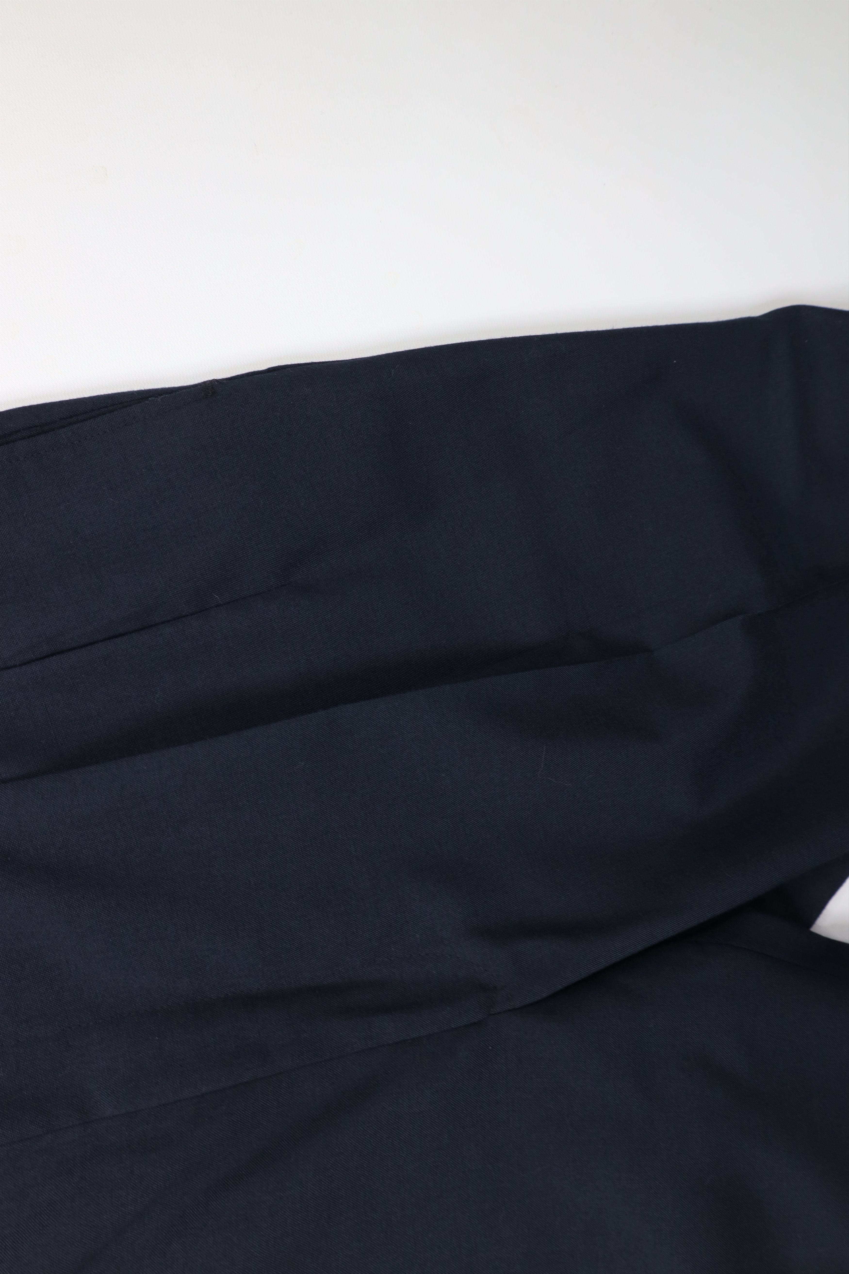 Vintage Vintage 90s Streetwear Wide Leg Chino Pants Navy Blue USA Size US 38 / EU 54 - 6 Thumbnail