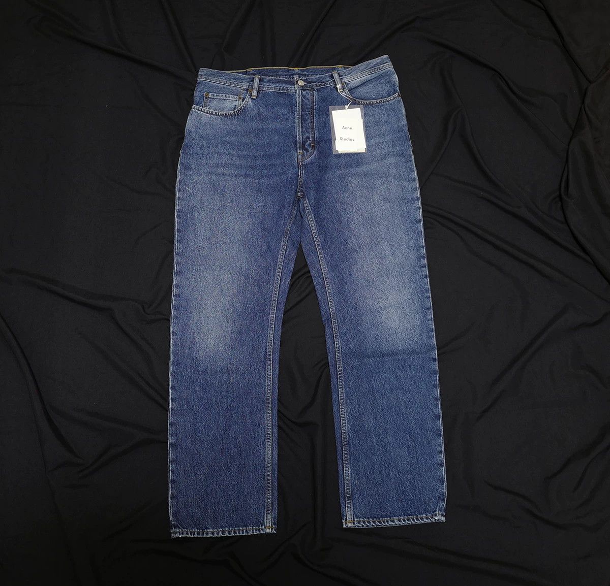 Acne Studios acne studios mid blue denim pants Size US 34 / EU 50 - 1 Thumbnail