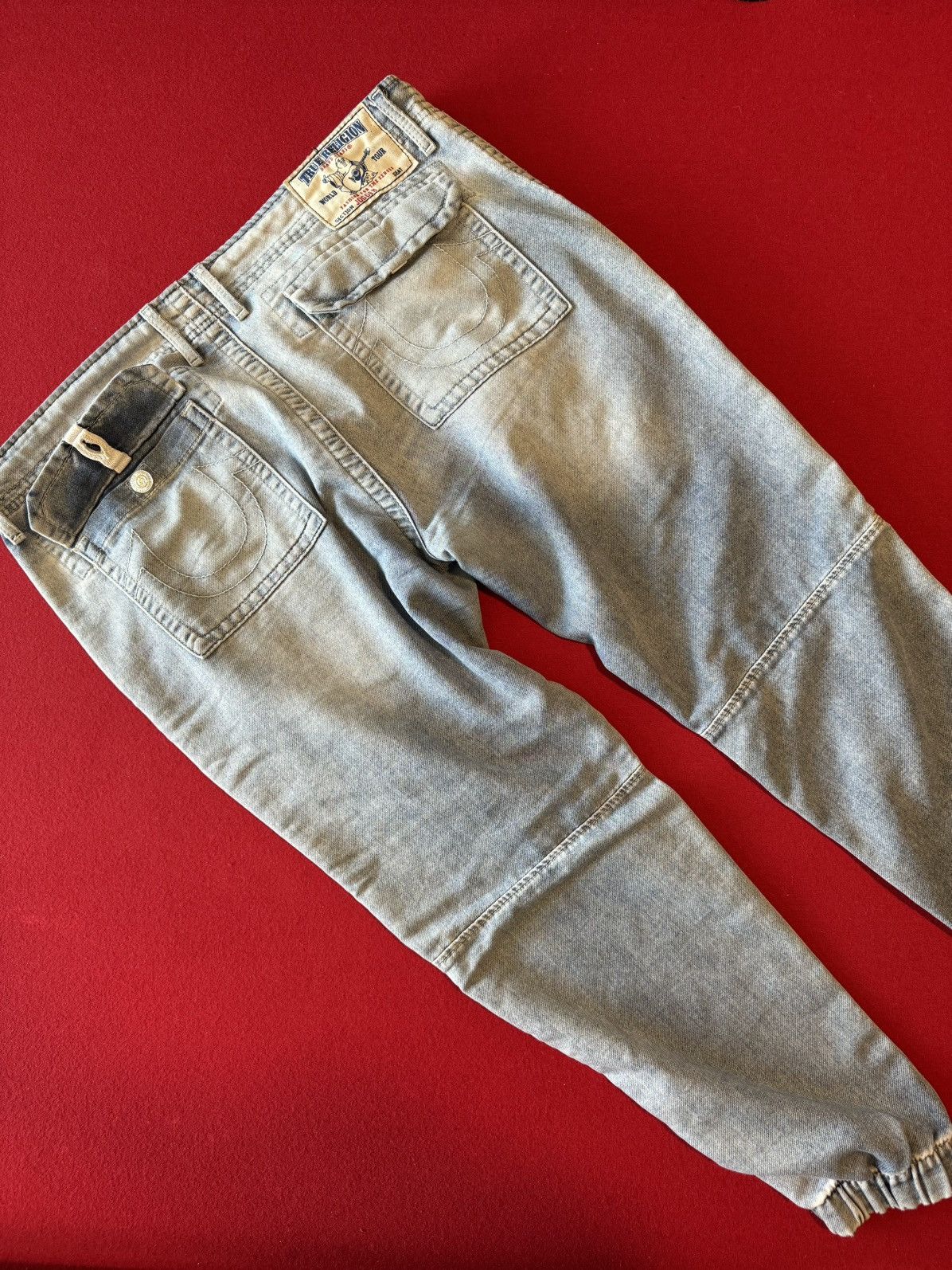 True Religion True Religion Chill Indigo Denim Joggers Size US 38 / EU 54 - 6 Thumbnail