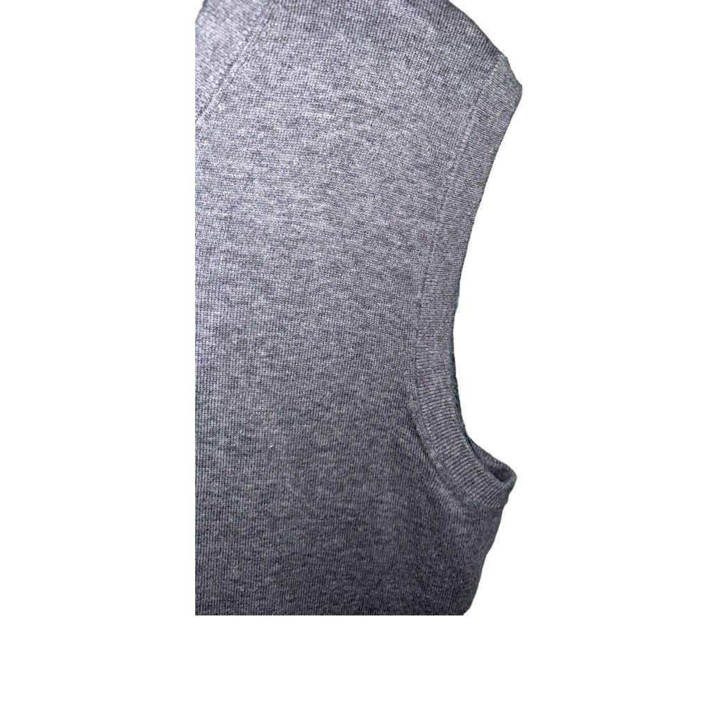 Daniel Cremieux Gray Daniel Cremieux Pima Cotton V Neck Sweater Vest Size L Size US L / EU 52-54 / 3 - 4 Thumbnail