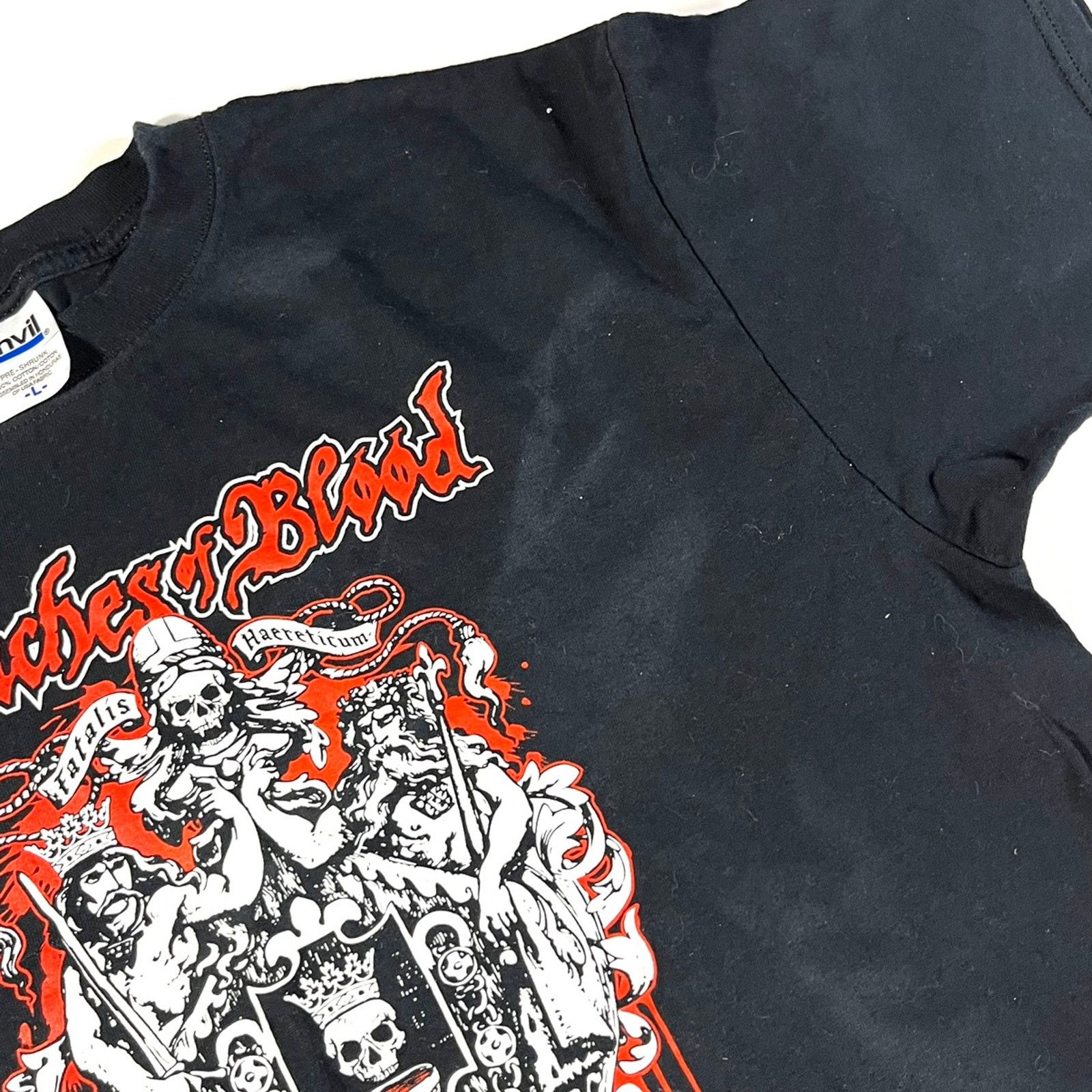 Other 2000’s Anvil 3 Inches of Blood Graphic Band T-shirt Medium Size US M / EU 48-50 / 2 - 7 Thumbnail