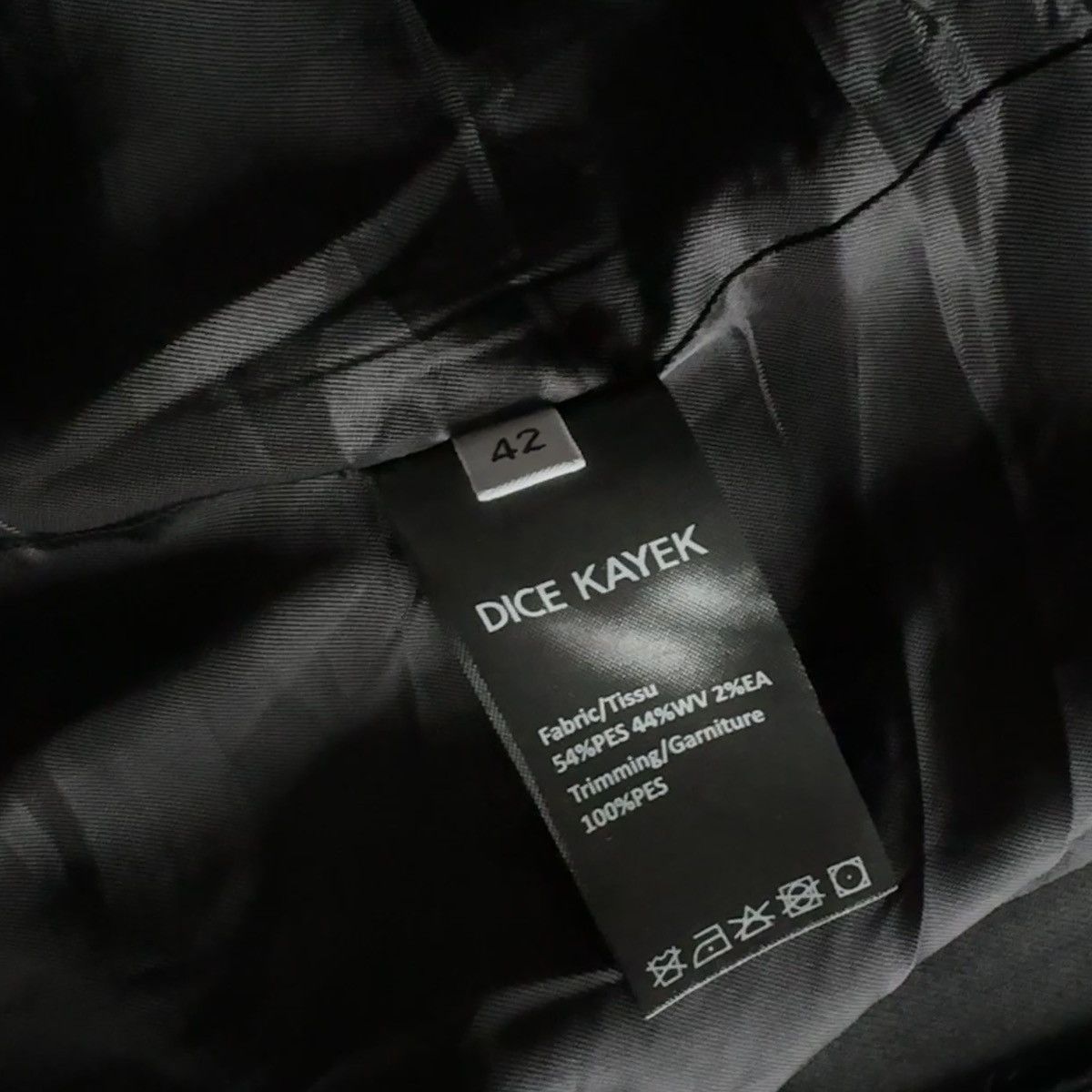 Other Dice Kayek Black Blazer Size 42L - 6 Thumbnail