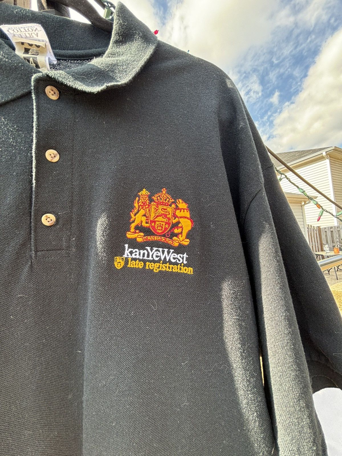 Kanye West × Vintage Kanye West Late Registration Polo Size US XL / EU 56 / 4 - 3 Thumbnail