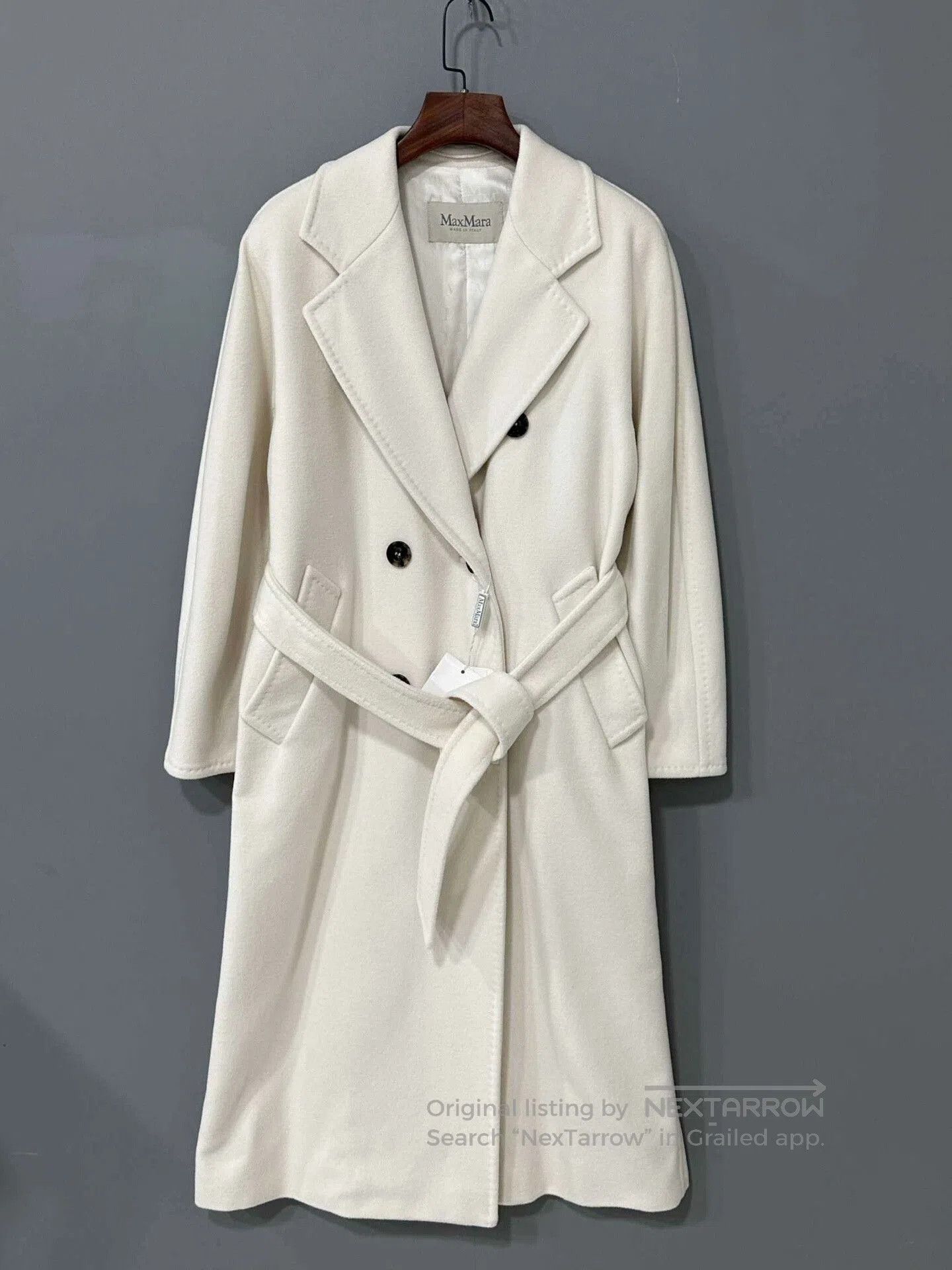Other maxmara white coat with double-breasted design. Size US S / EU 44-46 / 1 - 1 Thumbnail