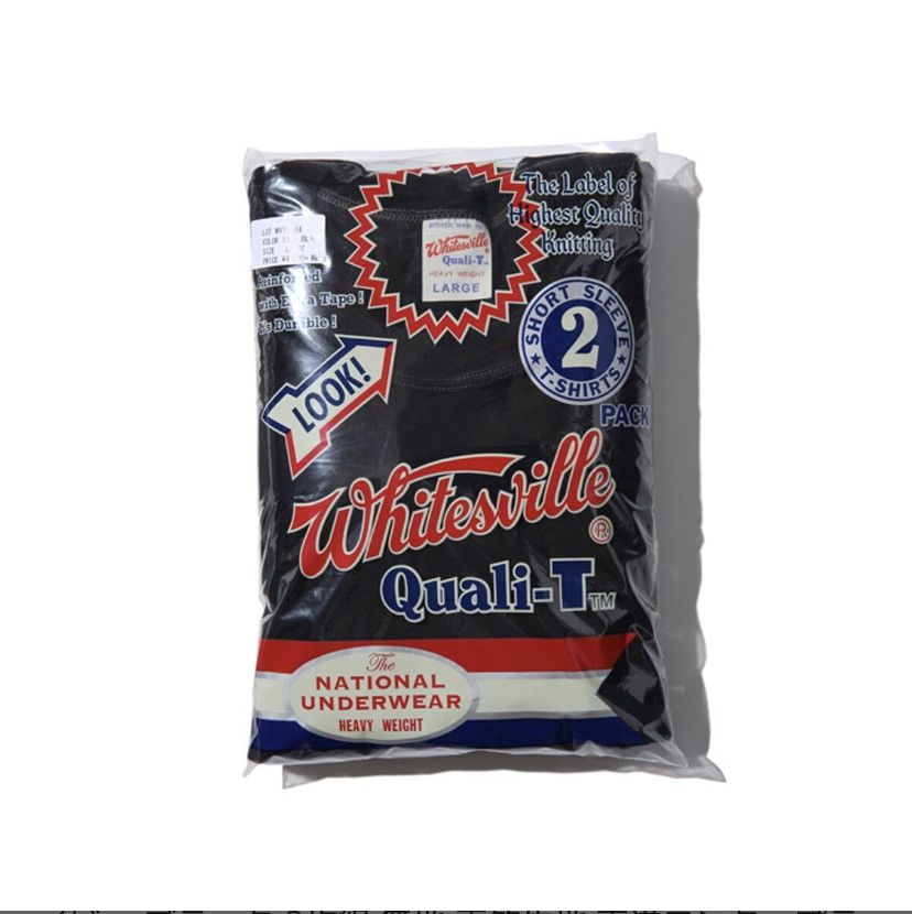 Whitesville Whitesville 2-Pack Black tee Made In Japan Size US M / EU 48-50 / 2 - 1 Thumbnail
