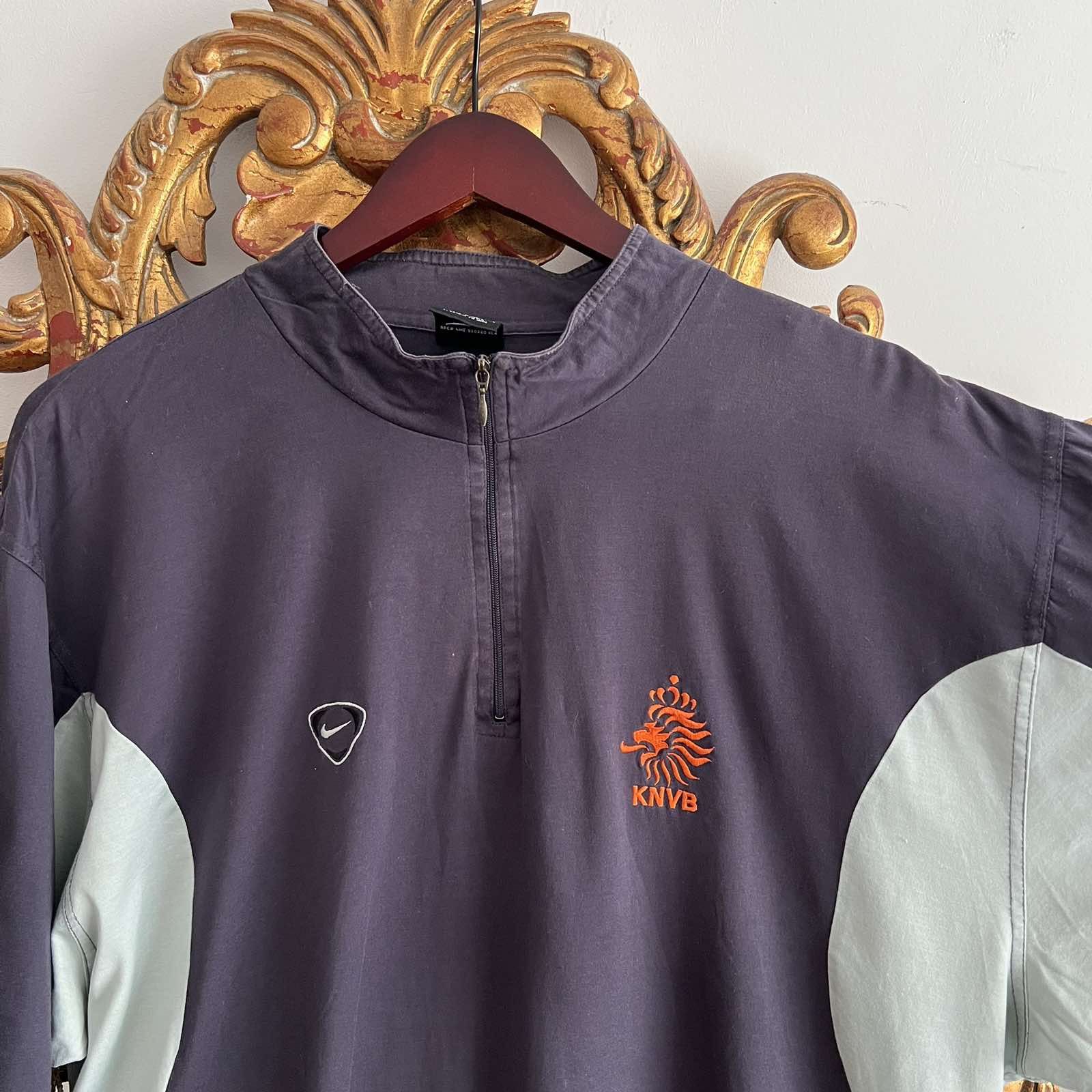 Nike Vintage Nike x KNVB Netherlands 90s 1/4 Zip Sz L Size US XL / EU 56 / 4 - 4 Thumbnail