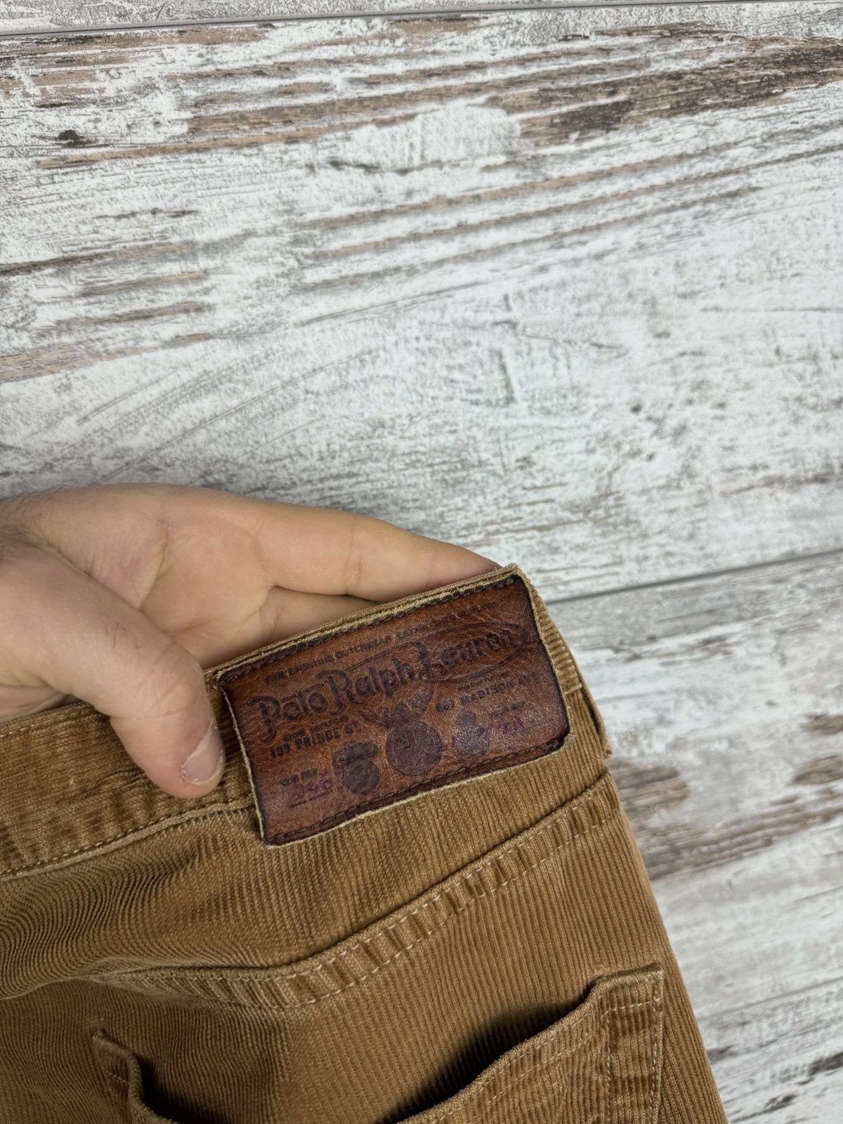 Polo Ralph Lauren × Vintage Mens Vintage Polo Ralph Lauren Velvet corduroy pants luxury Size US 38 / EU 54 - 13 Thumbnail