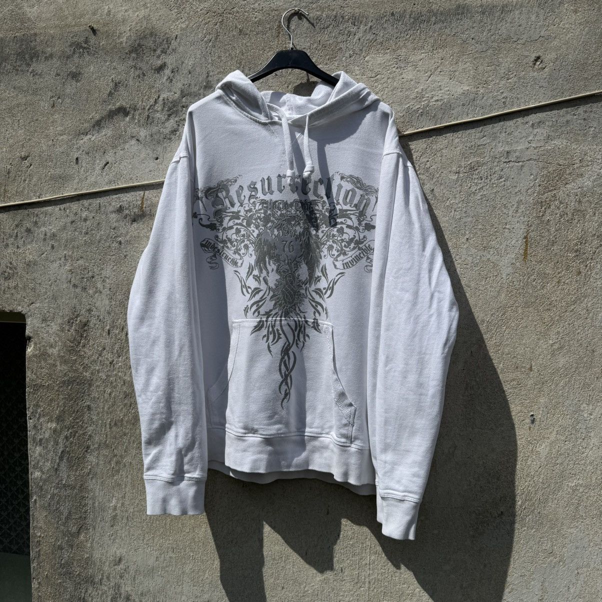 Affliction Affliction Type “Resurrection” Hoodie Y2K Tribal Grunge SWAG Size US L / EU 52-54 / 3 - 1 Thumbnail