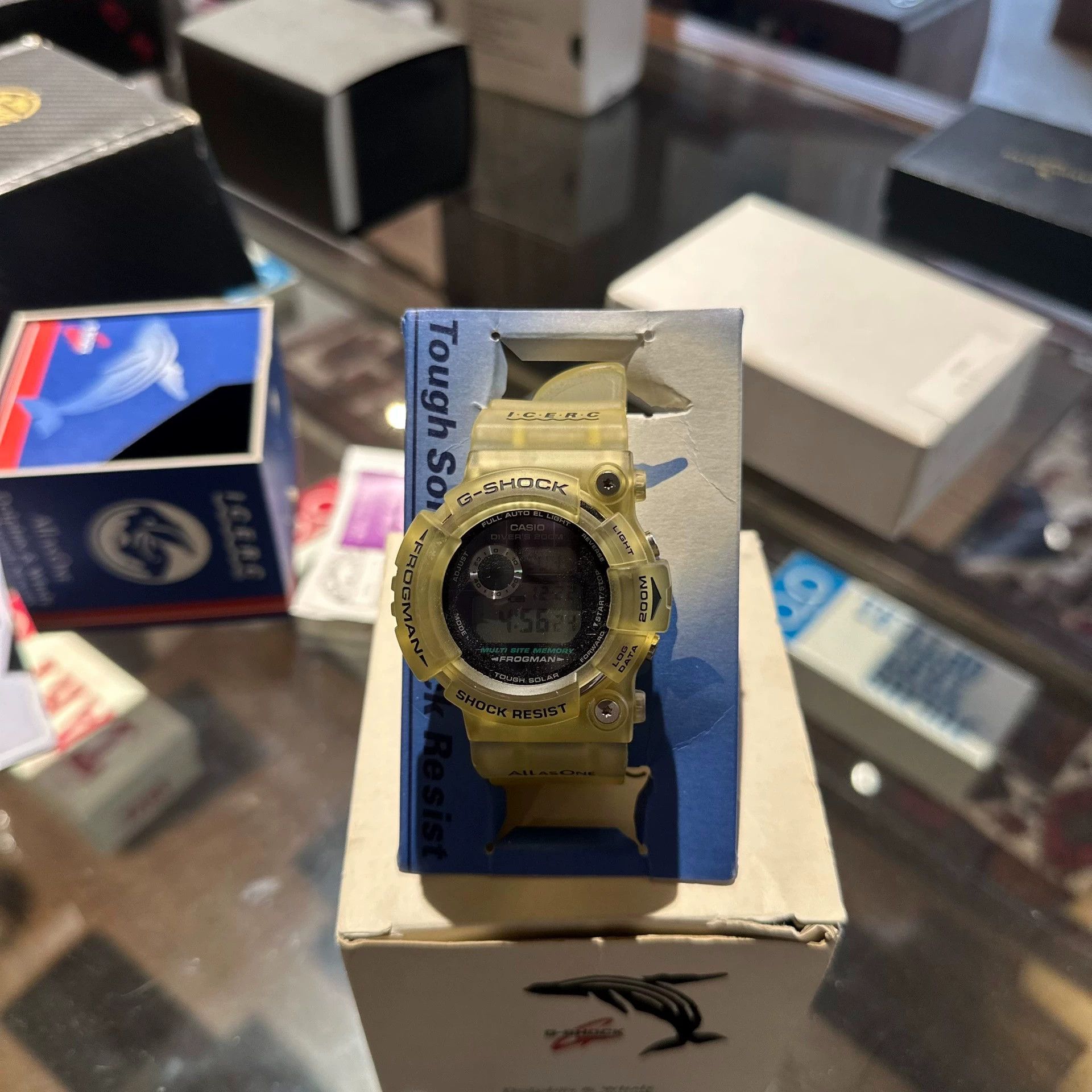 Casio Casio gw-225a 25th 4G Transparent Frogman Mint Size ONE SIZE - 3 Thumbnail