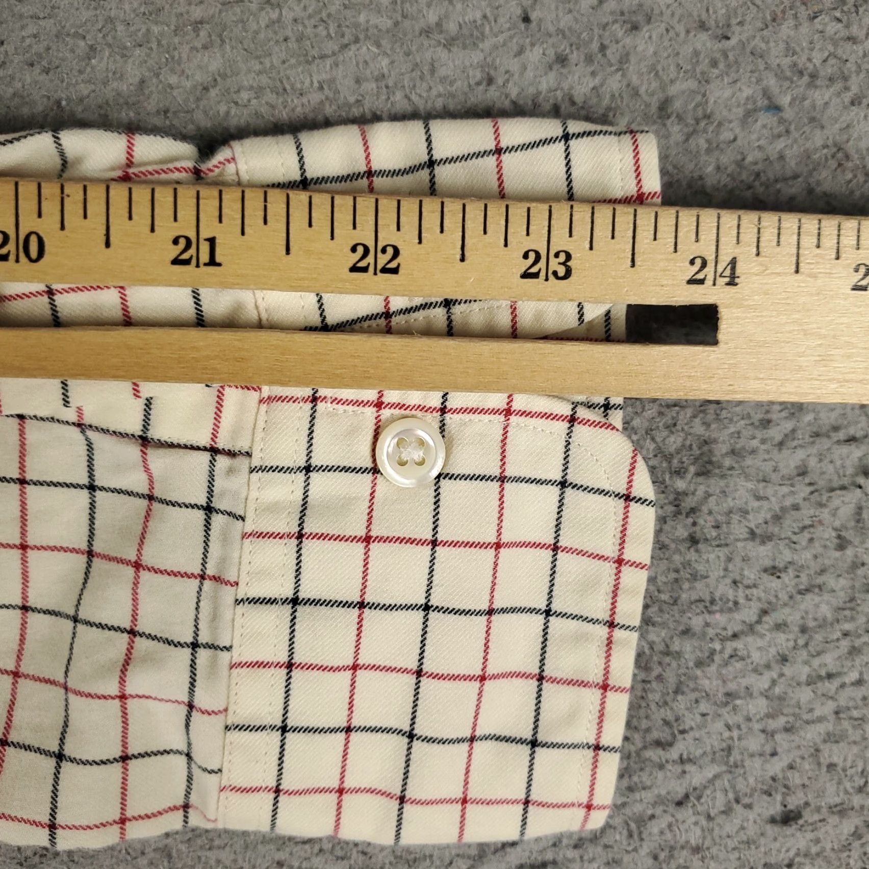 Ralph Lauren Ralph Lauren Shirt Mens Small Beige Check Pony Casual Button Up Long Sleeve Size US S / EU 44-46 / 1 - 6 Thumbnail