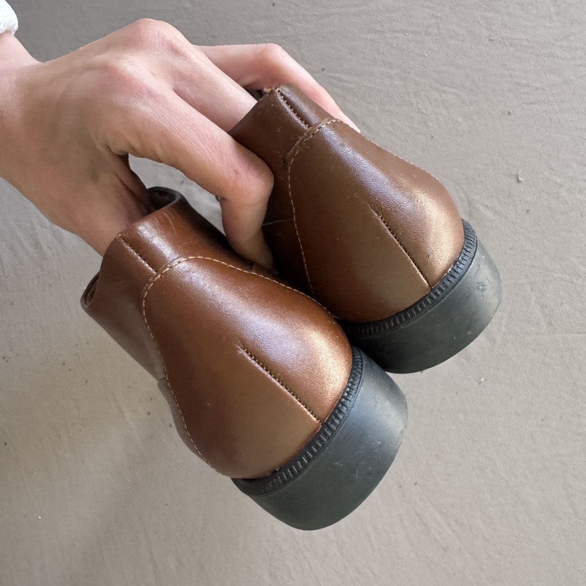 Other Vintage Easy Spirit “Harvard” Leather Ankle Boots Size US 7.5 / IT 37.5 - 6 Thumbnail