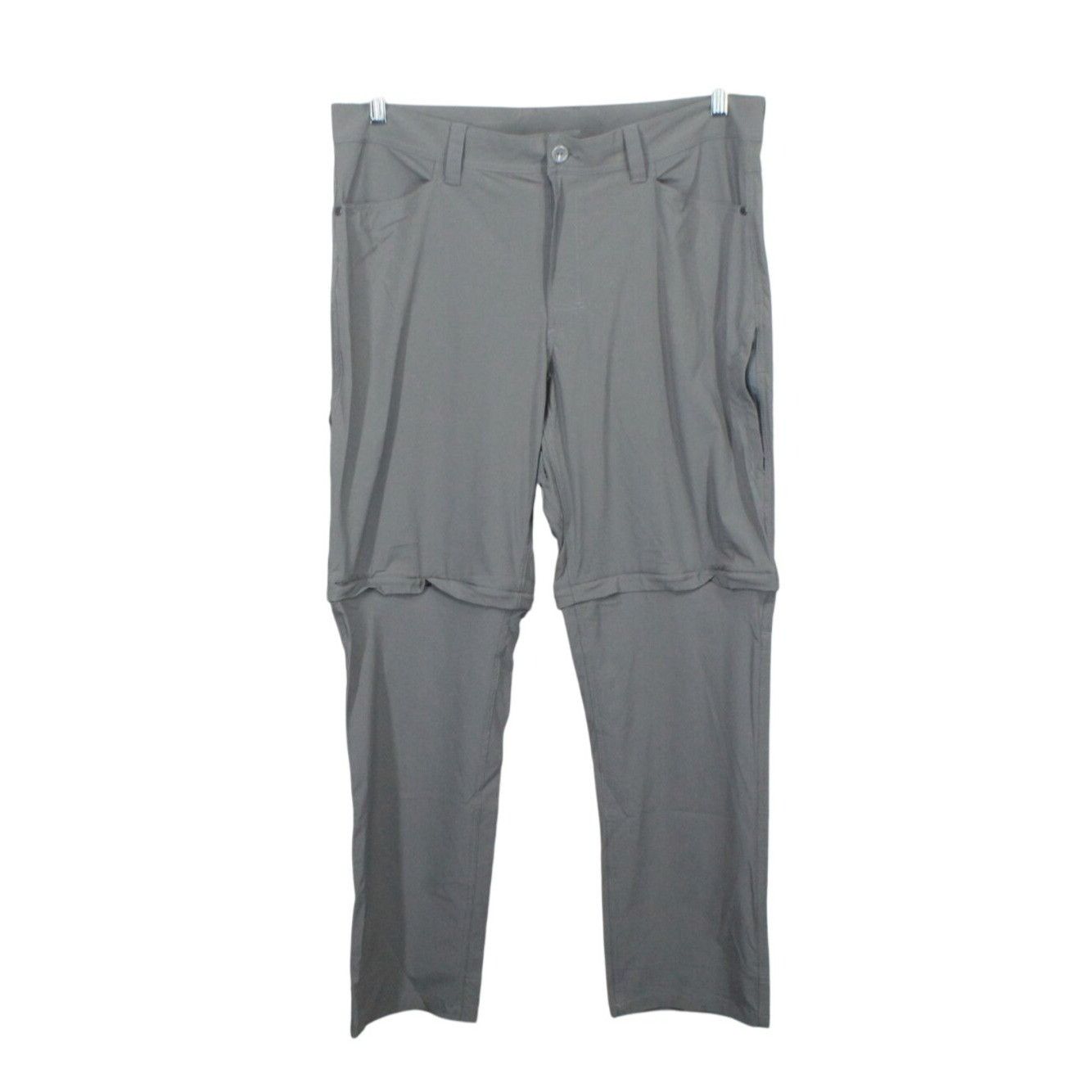 L.L. Bean LL Bean Men's No Fly Zone Zip Off Pants Gray Size US 38 / EU 54 - 1 Thumbnail