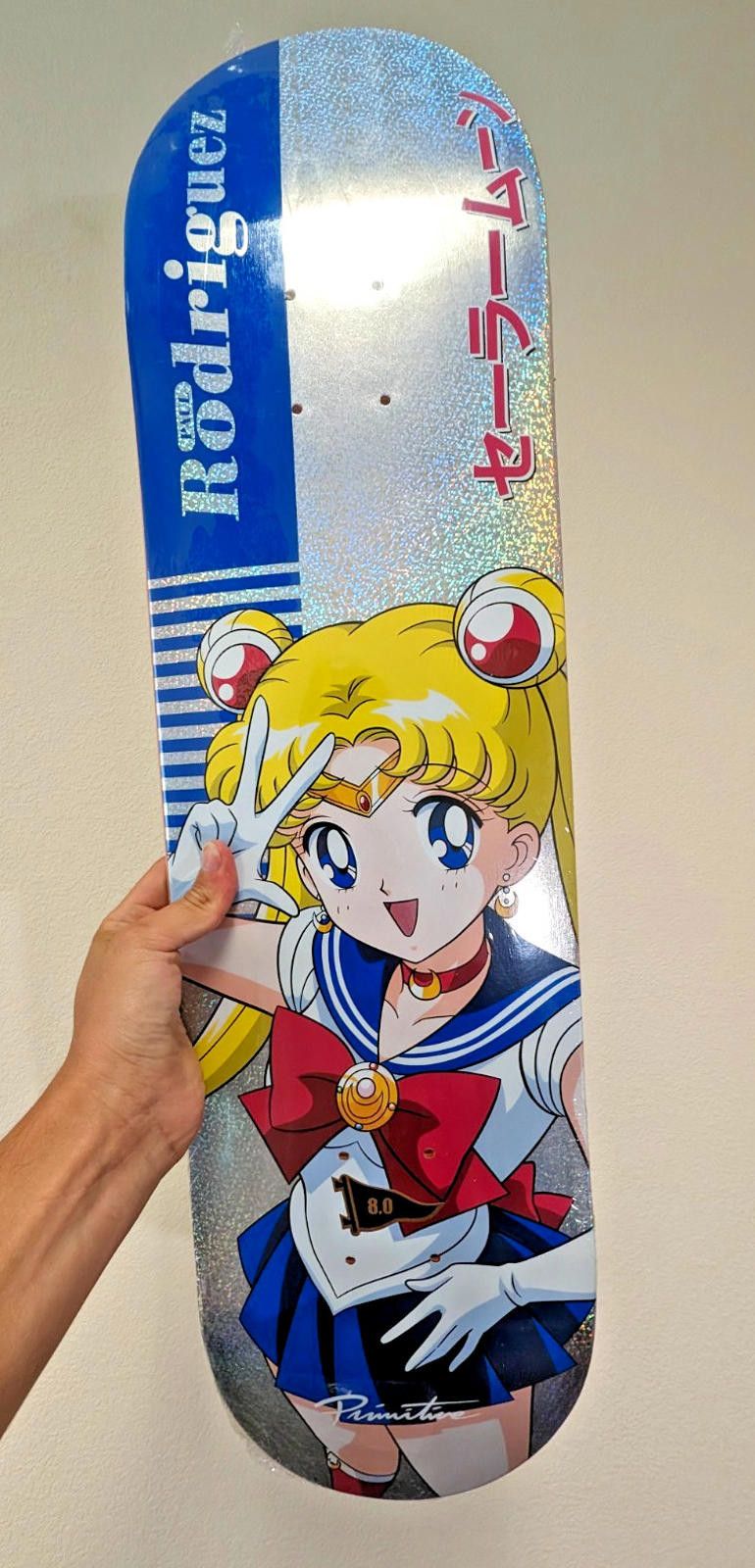 Primitive (NEW) Sailor Moon x Primitive Paul Rodriguez Skateboard 8.0 Size ONE SIZE - 1 Thumbnail