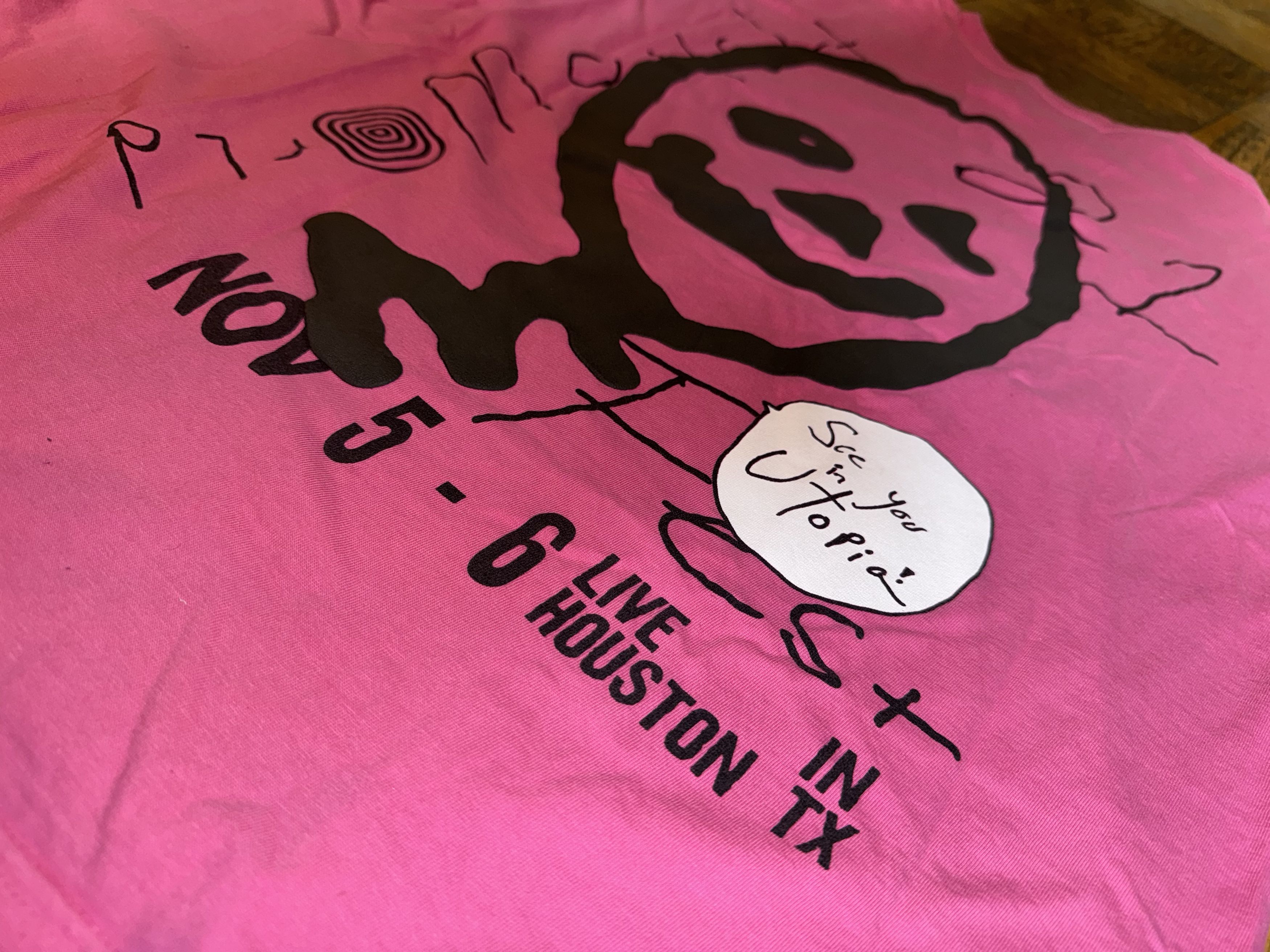 Travis Scott Travis $cott Astroworld Astrofest 2021 Merch T-shirt Size US XL / EU 56 / 4 - 5 Thumbnail