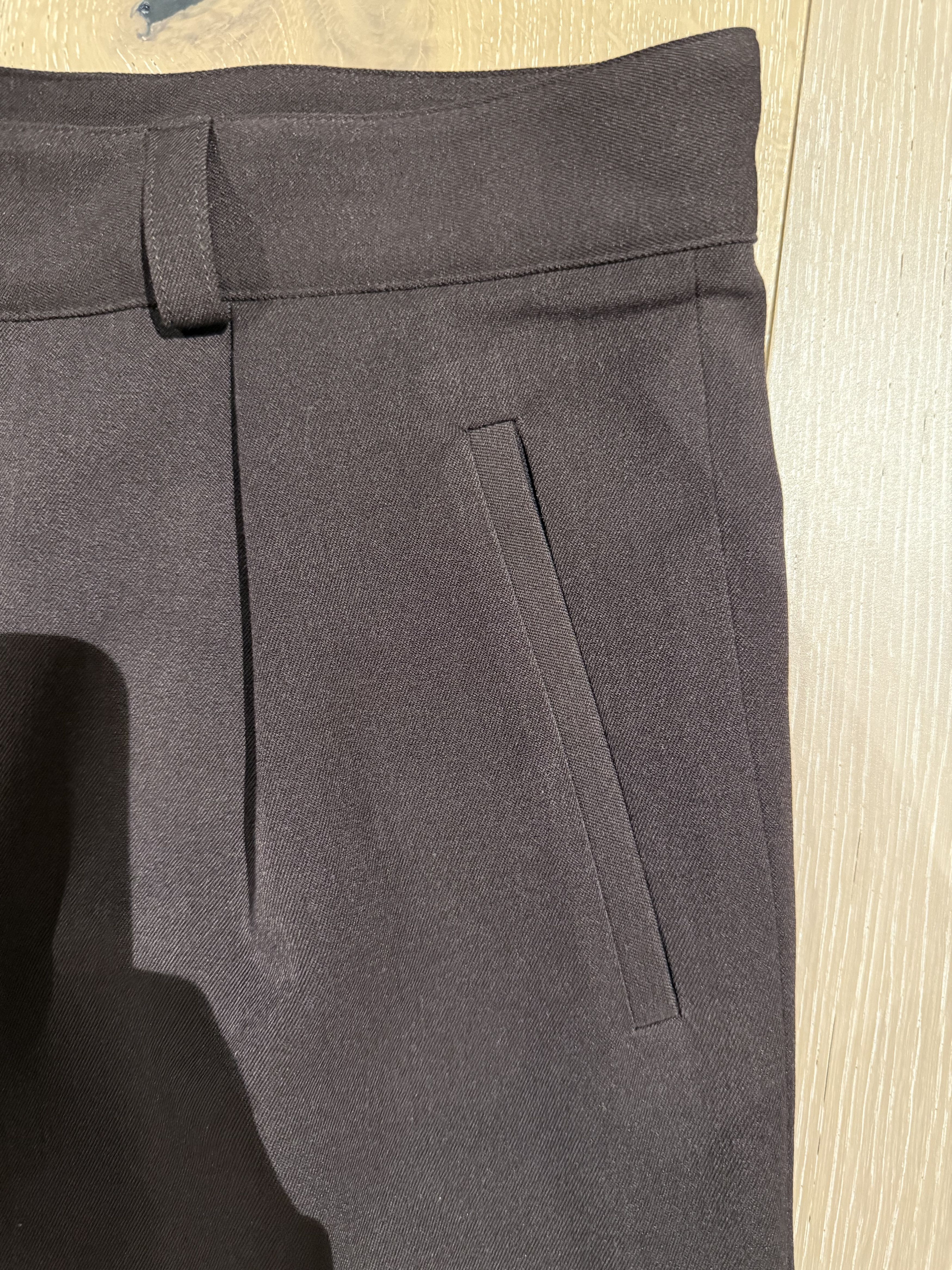 Libero 💚 Libero Pleated Brown Wool Pants Medium NEW Size US 30 / EU 46 - 4 Thumbnail