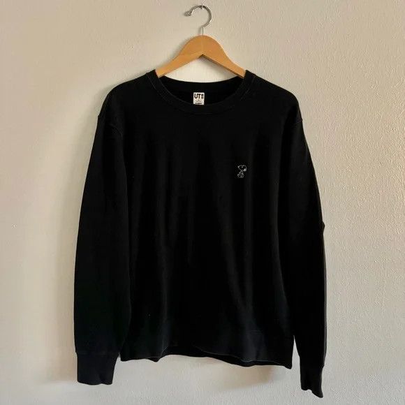 Pull Uniqlo X KAWS X Peanuts - Snoopy - Taille Garçon 6 Ans - Bleu - Occasion Très Bon État