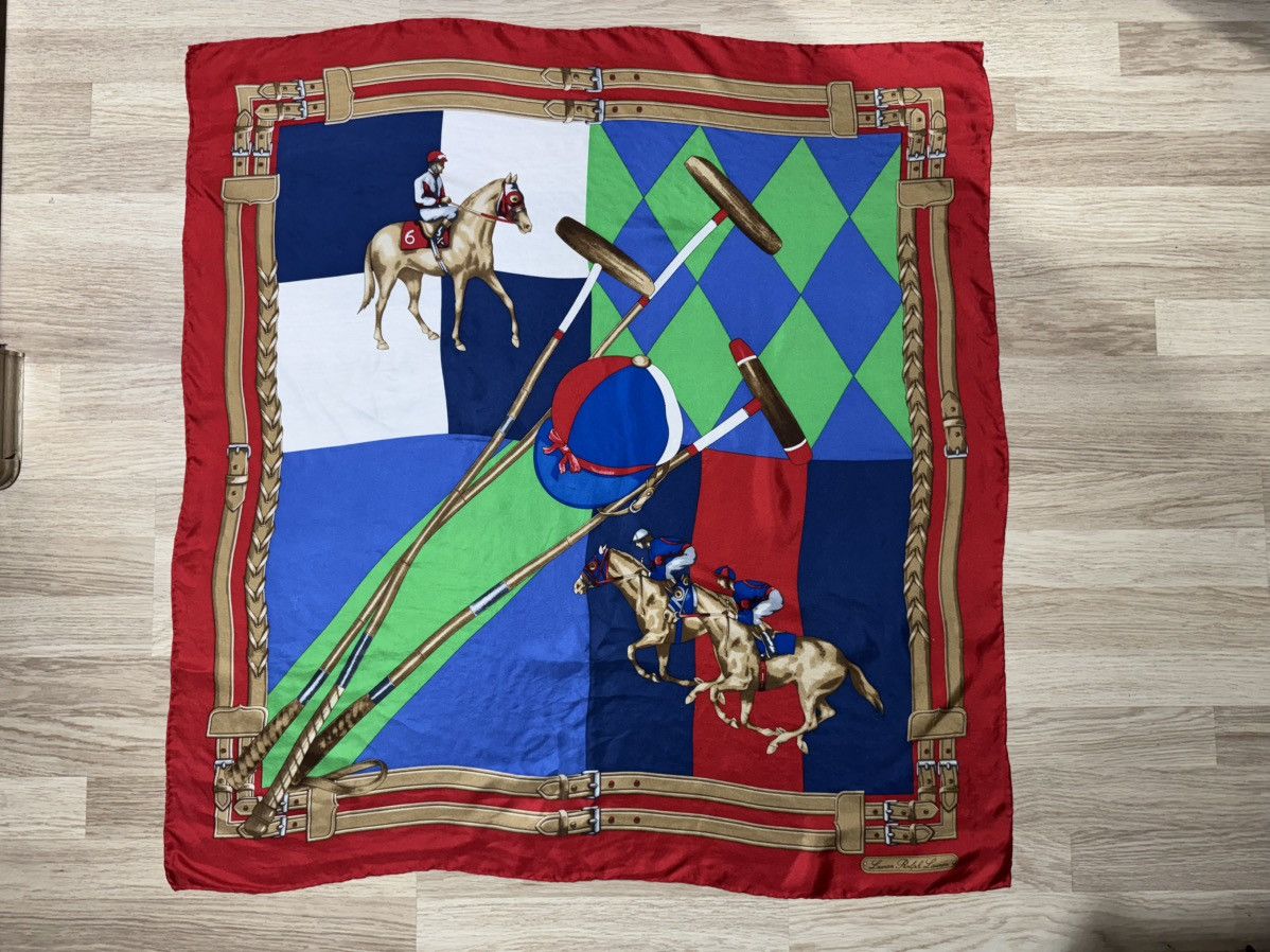 Ralph Lauren Lauren Ralph Lauren silk scarf Size ONE SIZE - 1 Thumbnail
