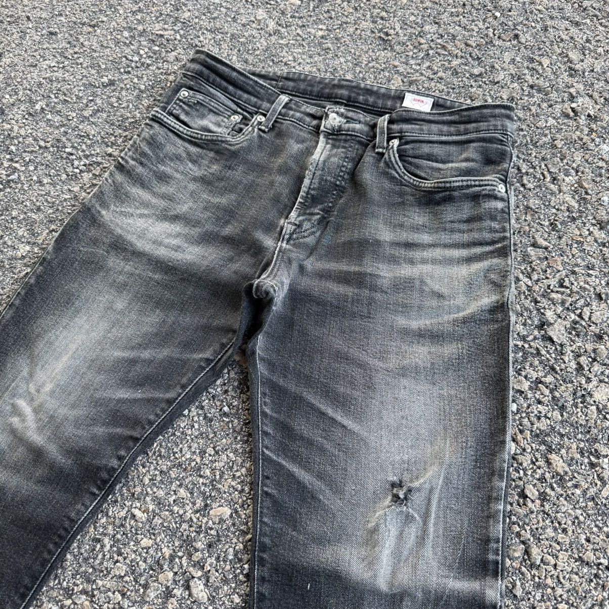 Edwin VINTAGE EDWIN BLACK DENIM FADED JEAN DENIM PANTS Size US 33 - 7 Thumbnail
