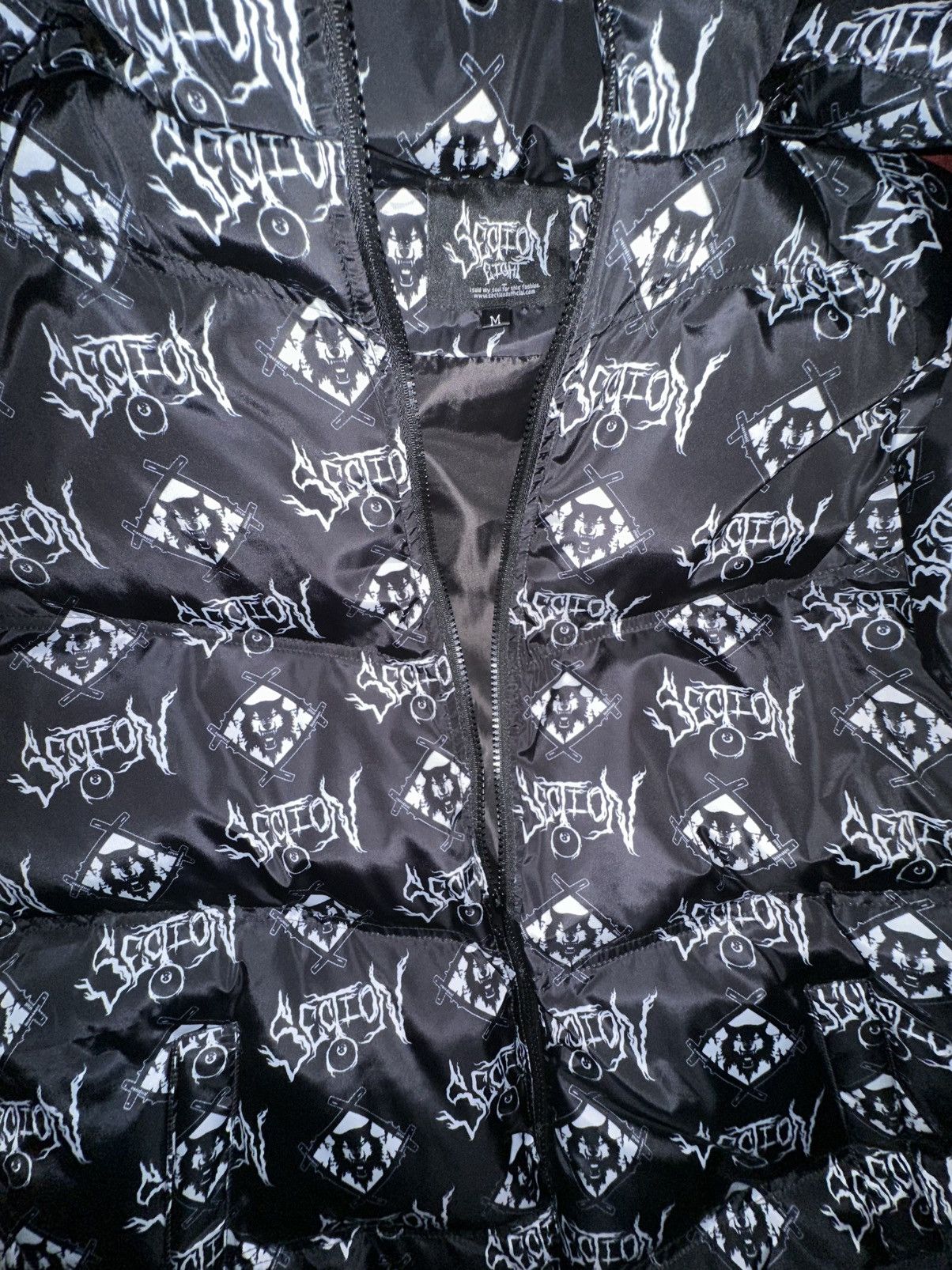 Section 8 × Xavier Wulf / Hollow Squad Section 8 Xavier Wulf Puffer Jacket Size US M / EU 48-50 / 2 - 5 Thumbnail