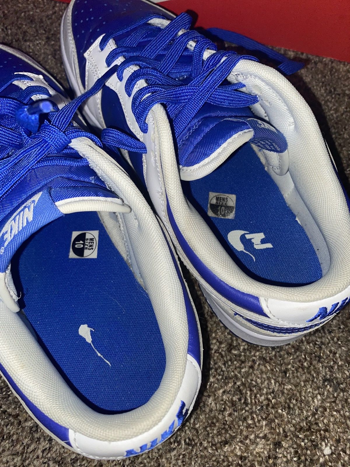 Nike Nike Dunk Racer Blue White Size US 10.5 / EU 43-44 - 9 Thumbnail
