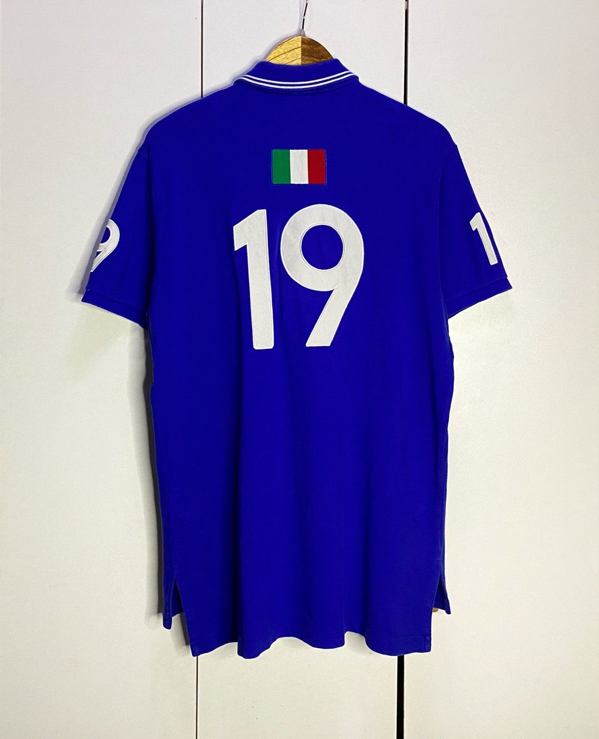 Ralph Lauren × Vintage Ralph Lauren RL Italia Country Blue Chief keef Polo Shirt Size US L / EU 52-54 / 3 - 2 Thumbnail