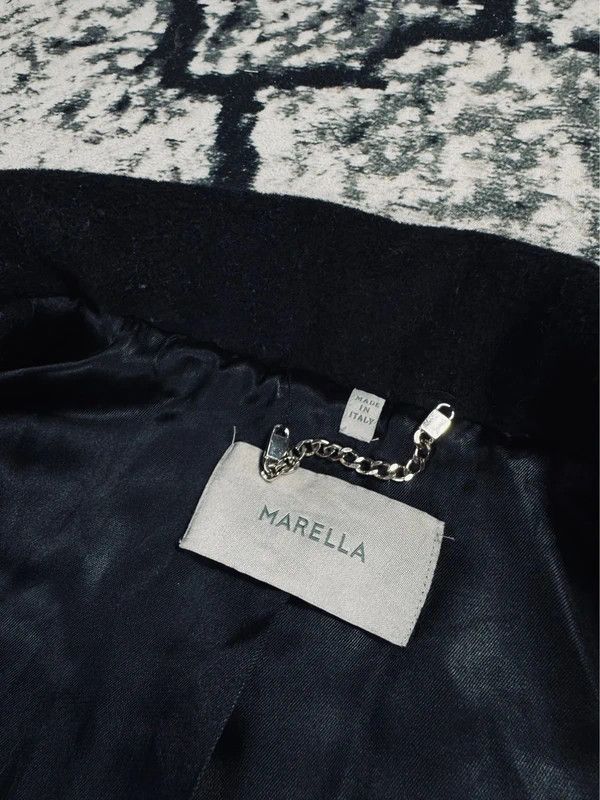 Marella Marella wool coat jacket italy 36 black Size XS / US 0-2 / IT 36-38 - 4 Thumbnail