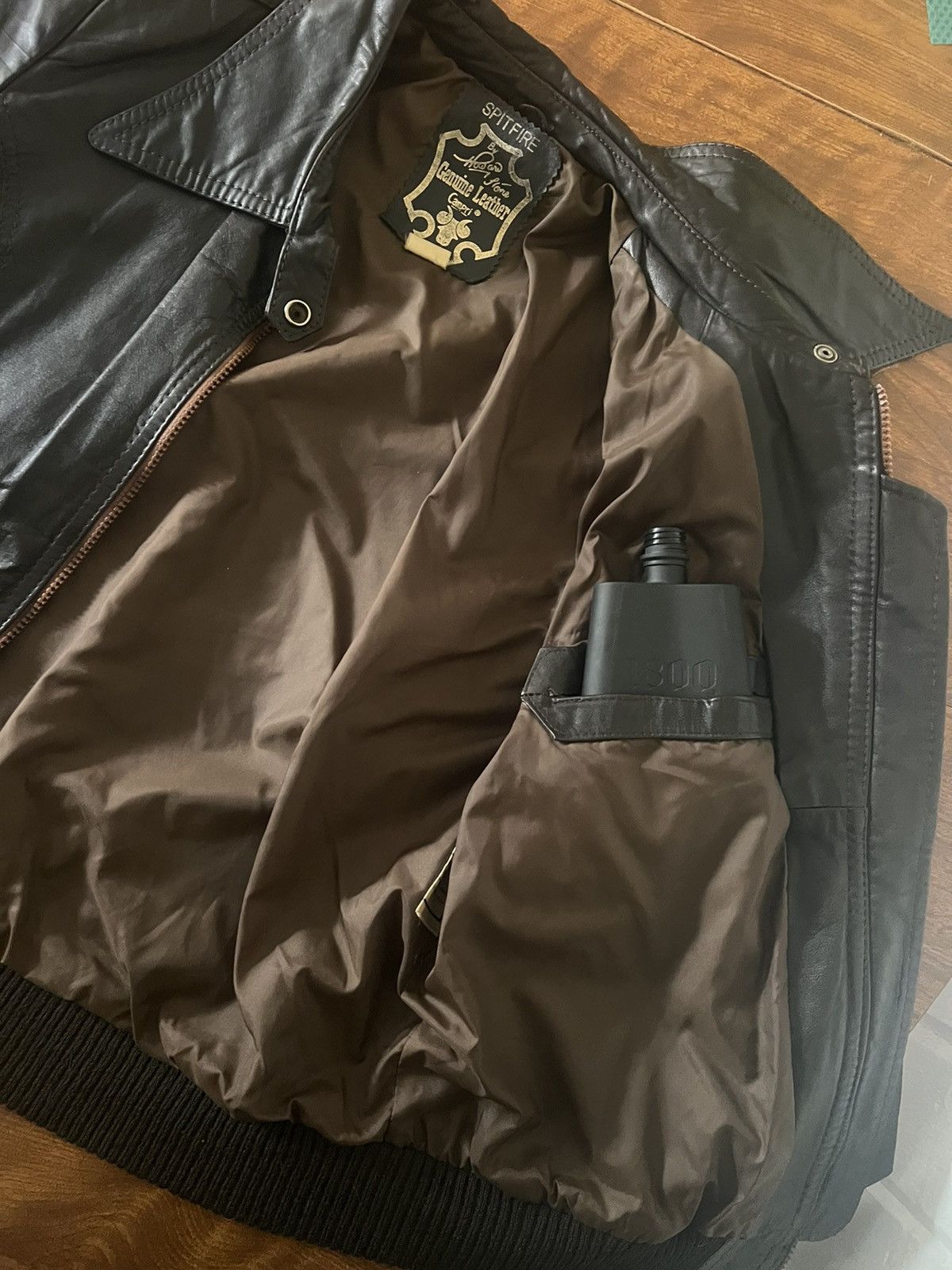 Genuine Leather × Spitfire × Vintage Vintage Campri A-2 Punk Style Leather Jacket Size US S / EU 44-46 / 1 - 4 Thumbnail